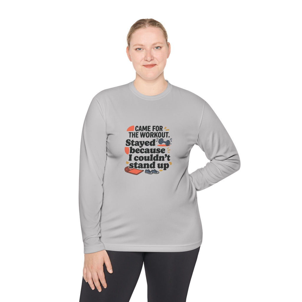 Came for the Workout Unisex Lightweight Long Sleeve Tee