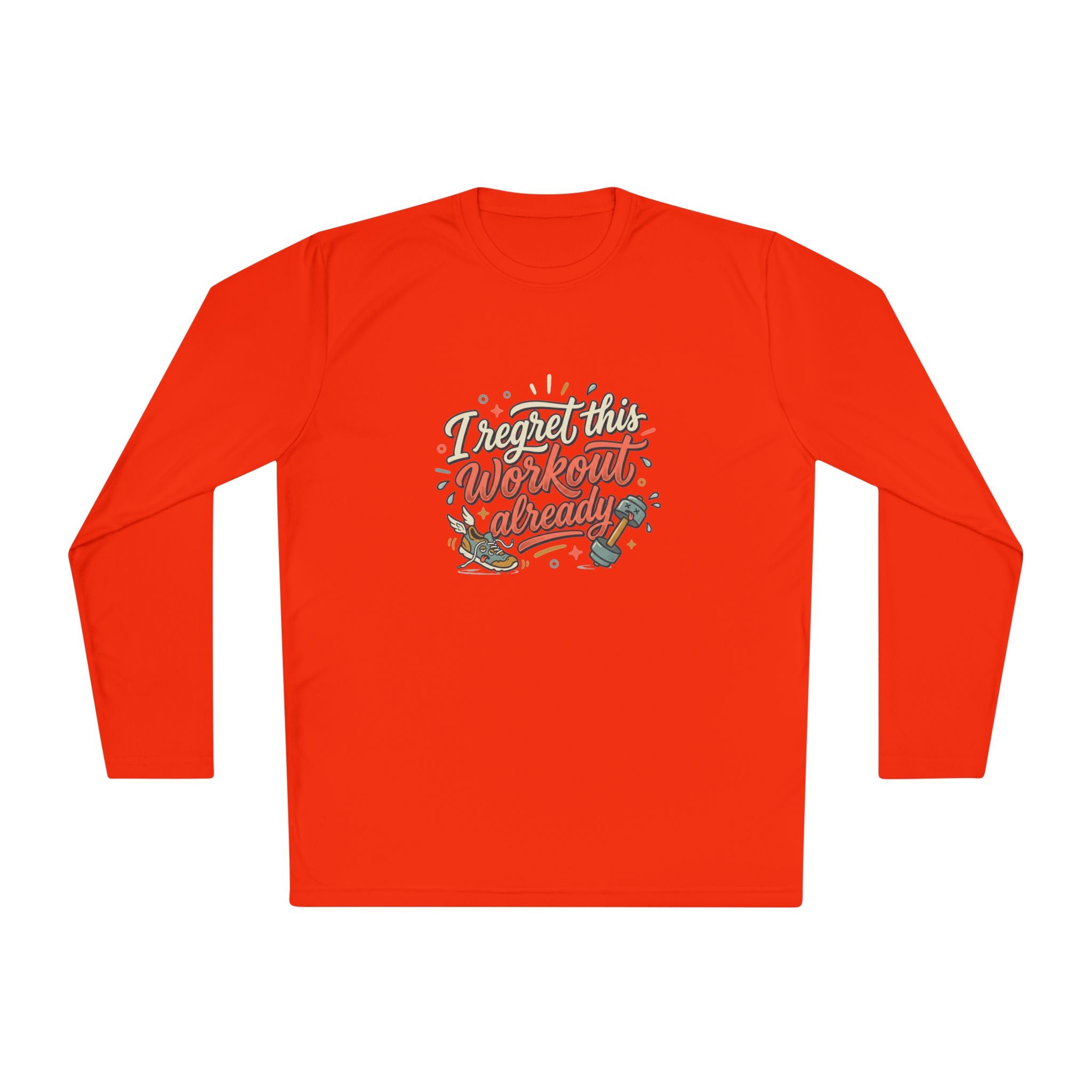 I Regret This Workout Already Unisex Lightweight Long Sleeve Tee