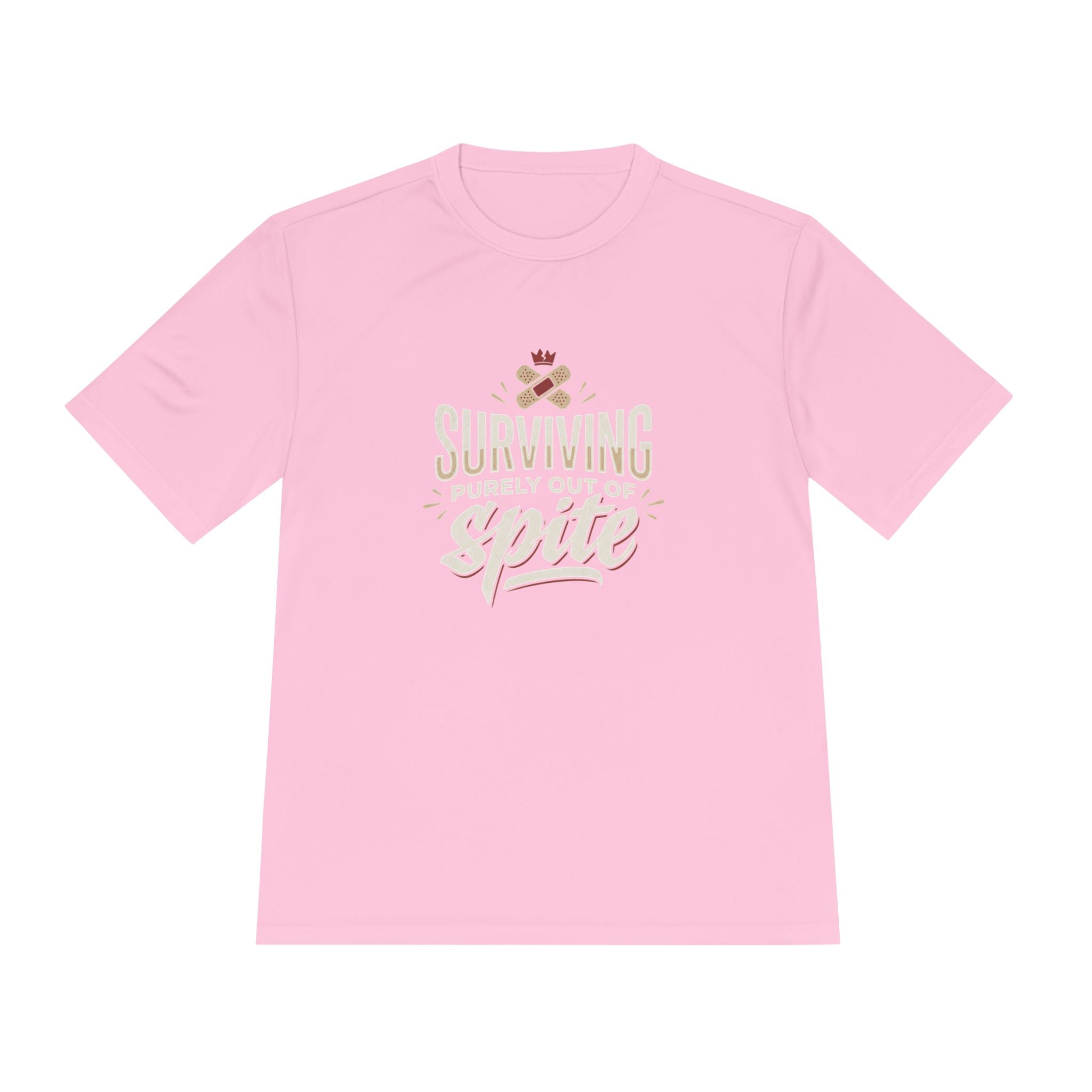 Surviving Purely Out of Spite Unisex Moisture Wicking Tee