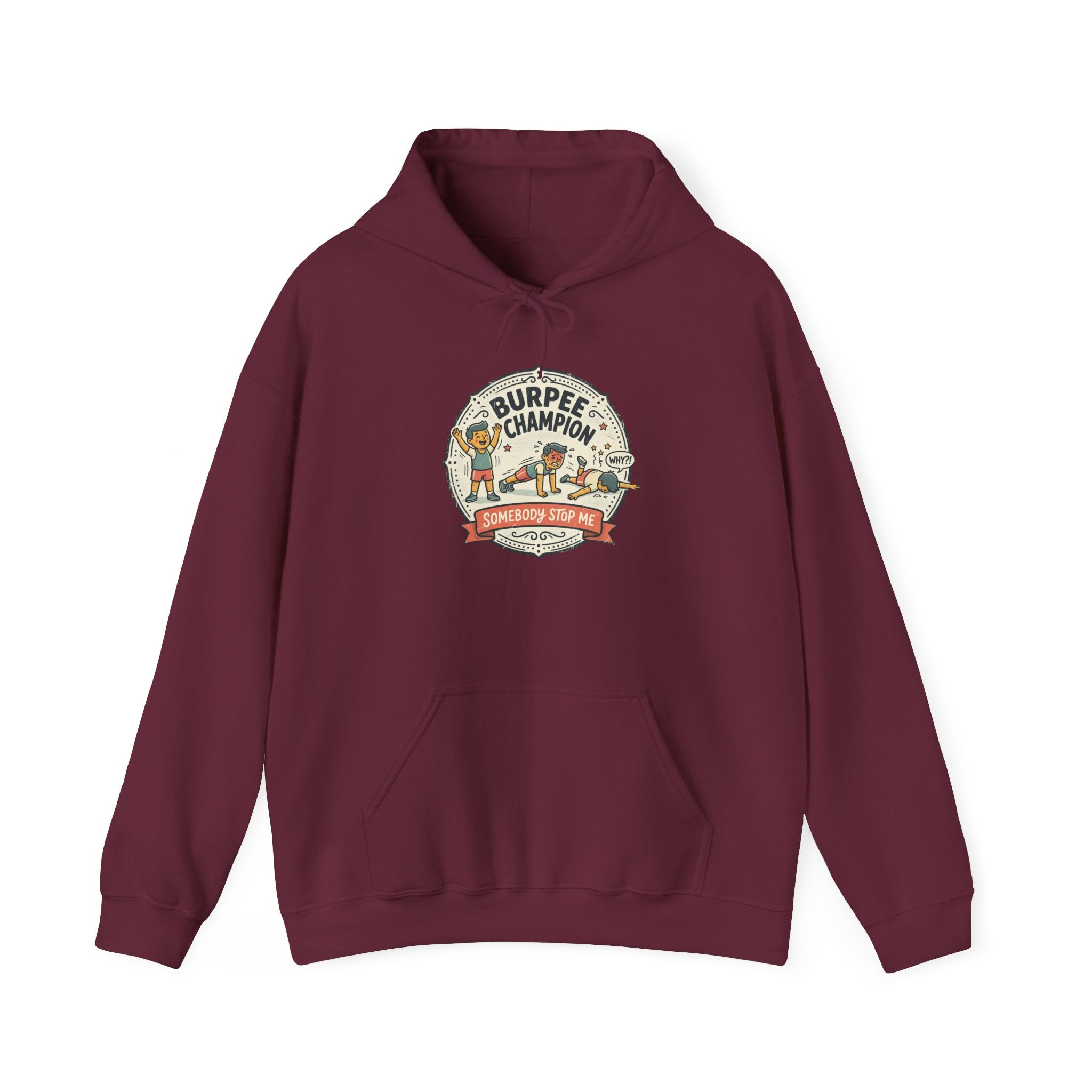 Burpee Champion Unisex Heavy Blend™ Hooded Sweatshirt