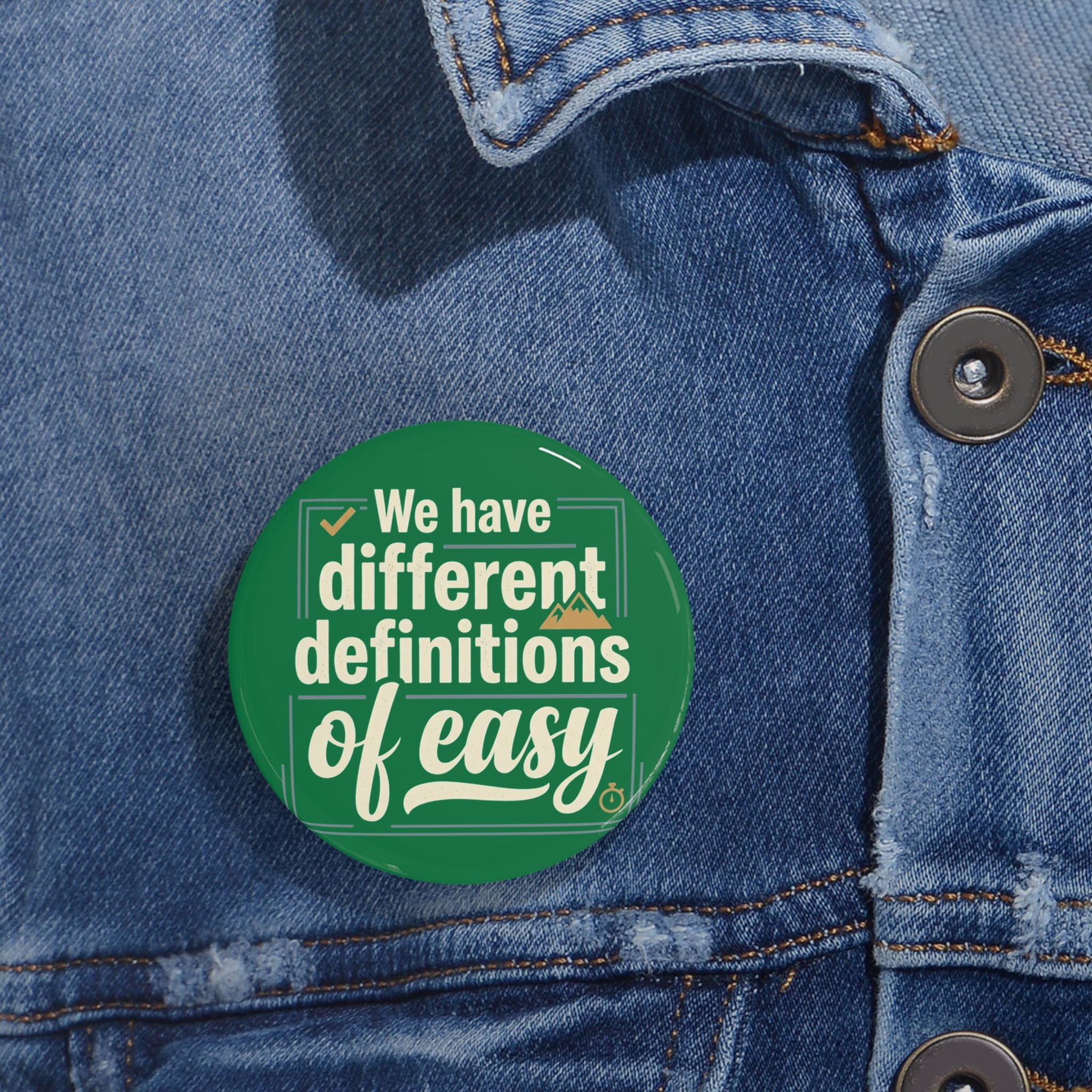 We Have Different Definitions of Easy Round Pins