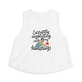 Currently Negotiating with my Hamstrings Women's Crop Top