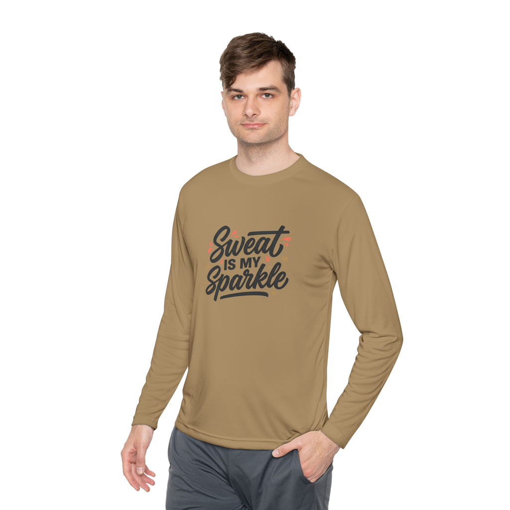 Sweat is My Sparkle Unisex Lightweight Long Sleeve Tee