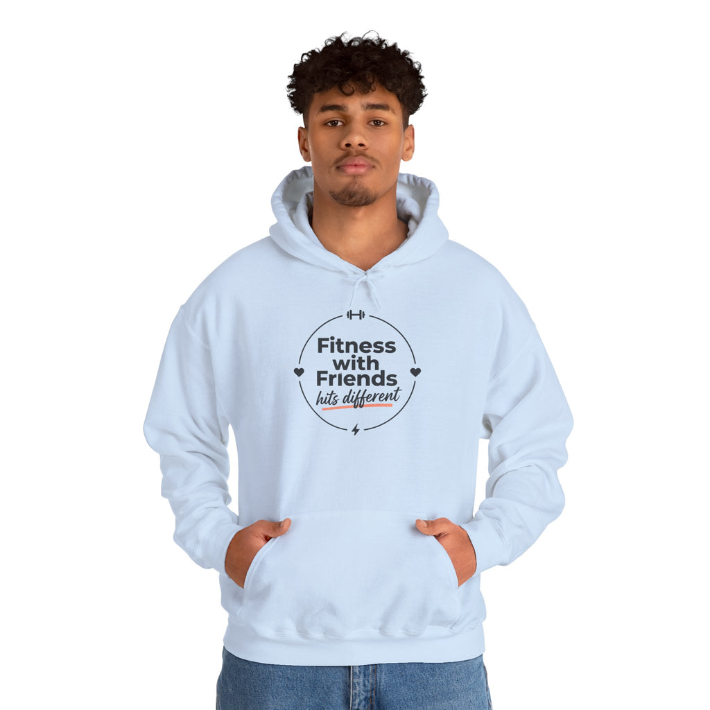 Fitness with Friends Unisex Heavy Blend™ Hooded Sweatshirt