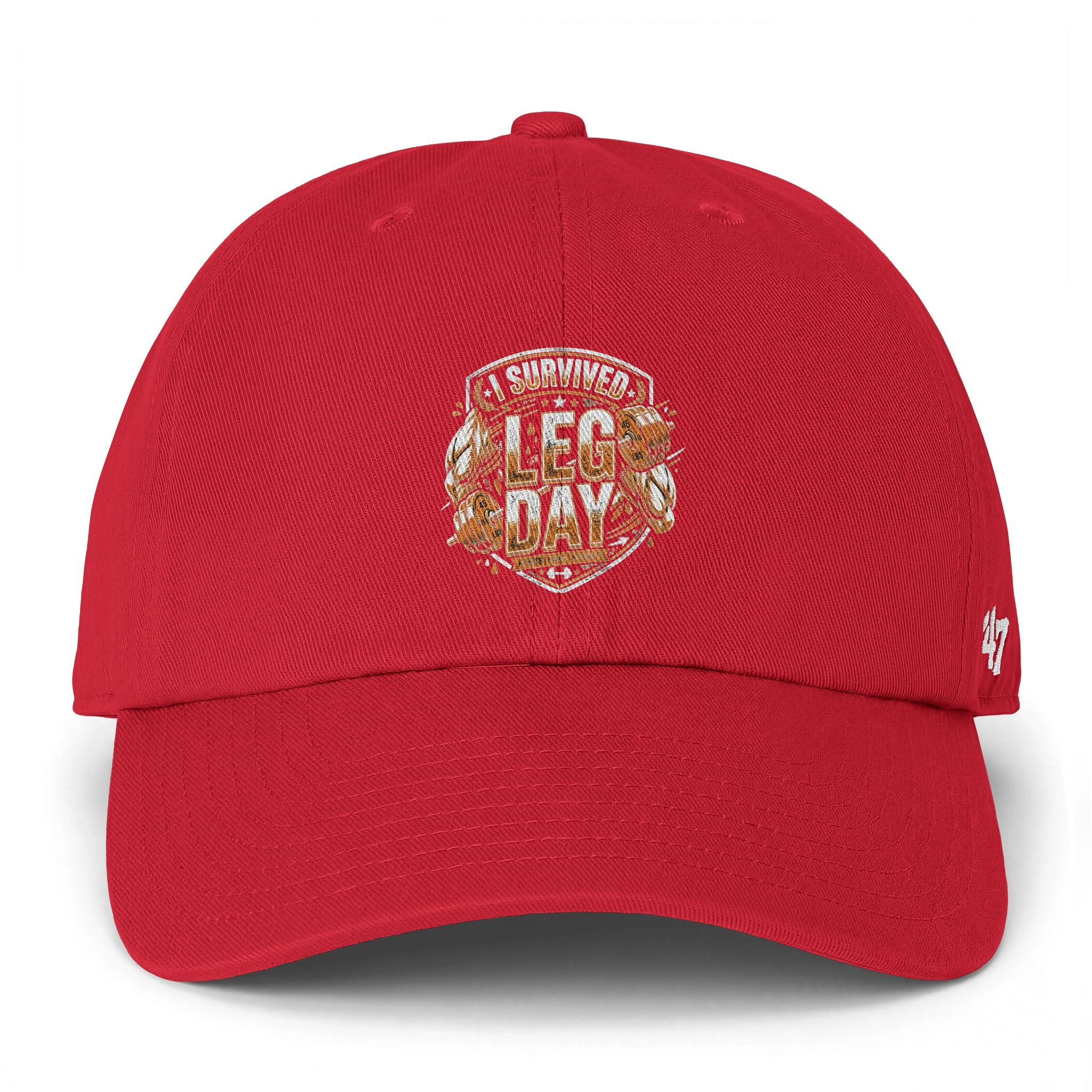 I Survived Leg Day Clean Up Cap