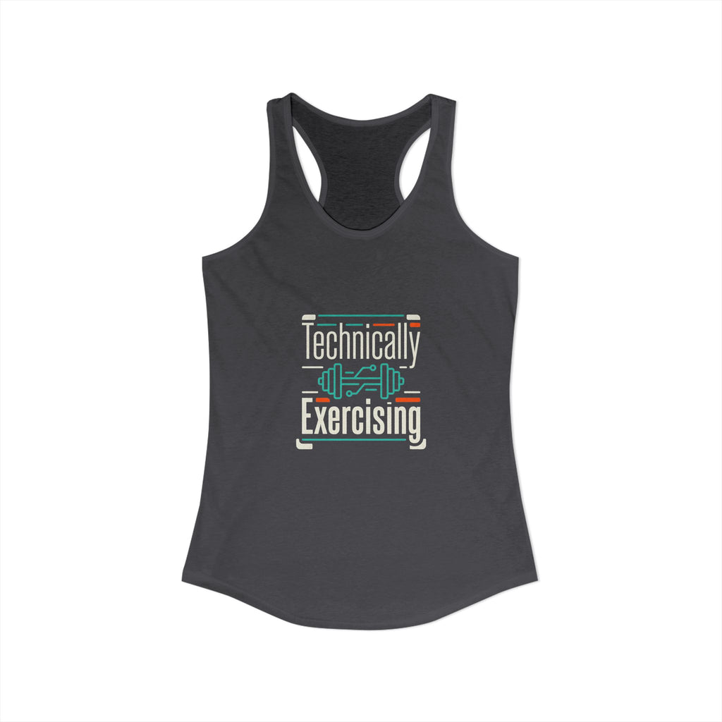 Technically Exercising Women's Ideal Racerback Tank