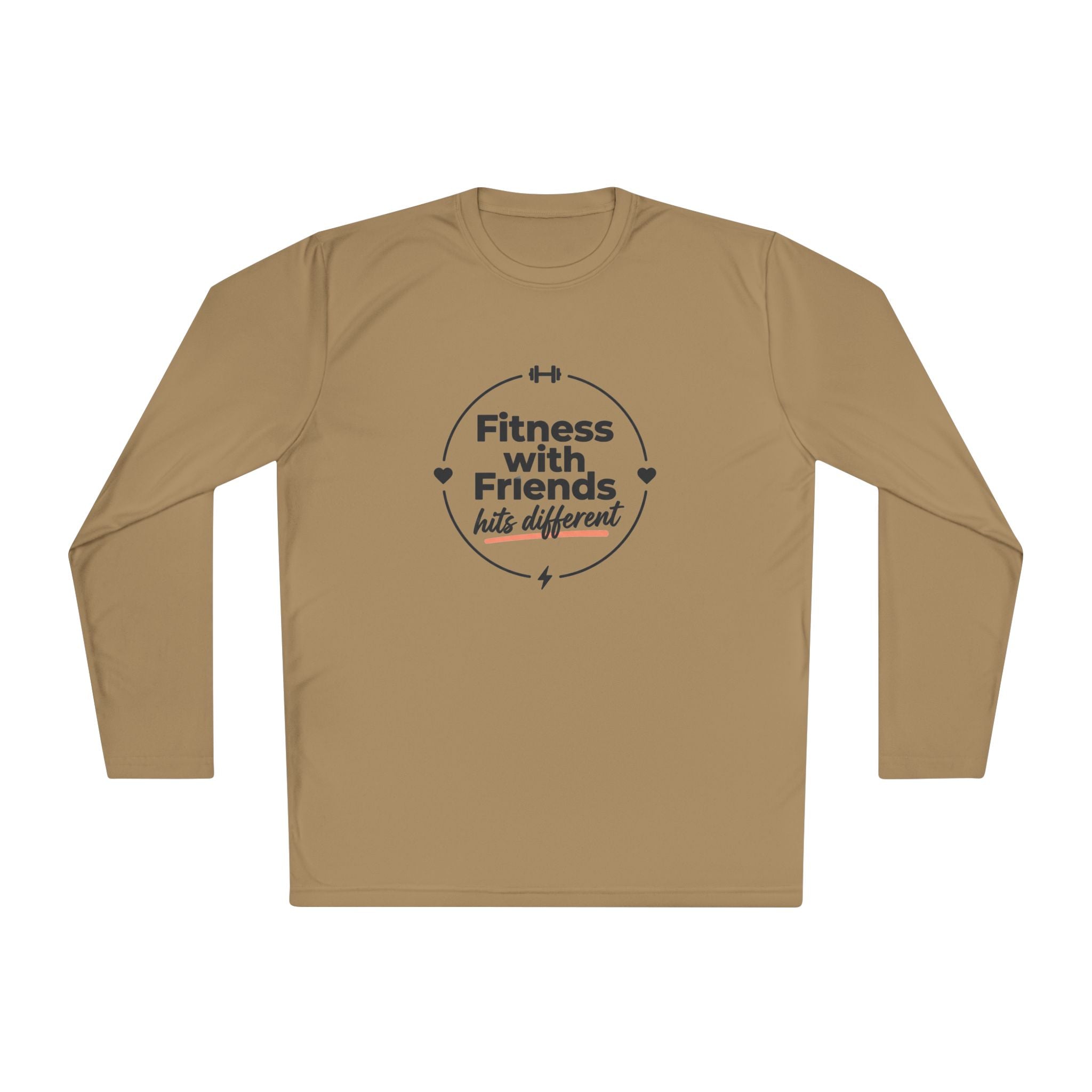 Fitness with Friends Unisex Lightweight Long Sleeve Tee