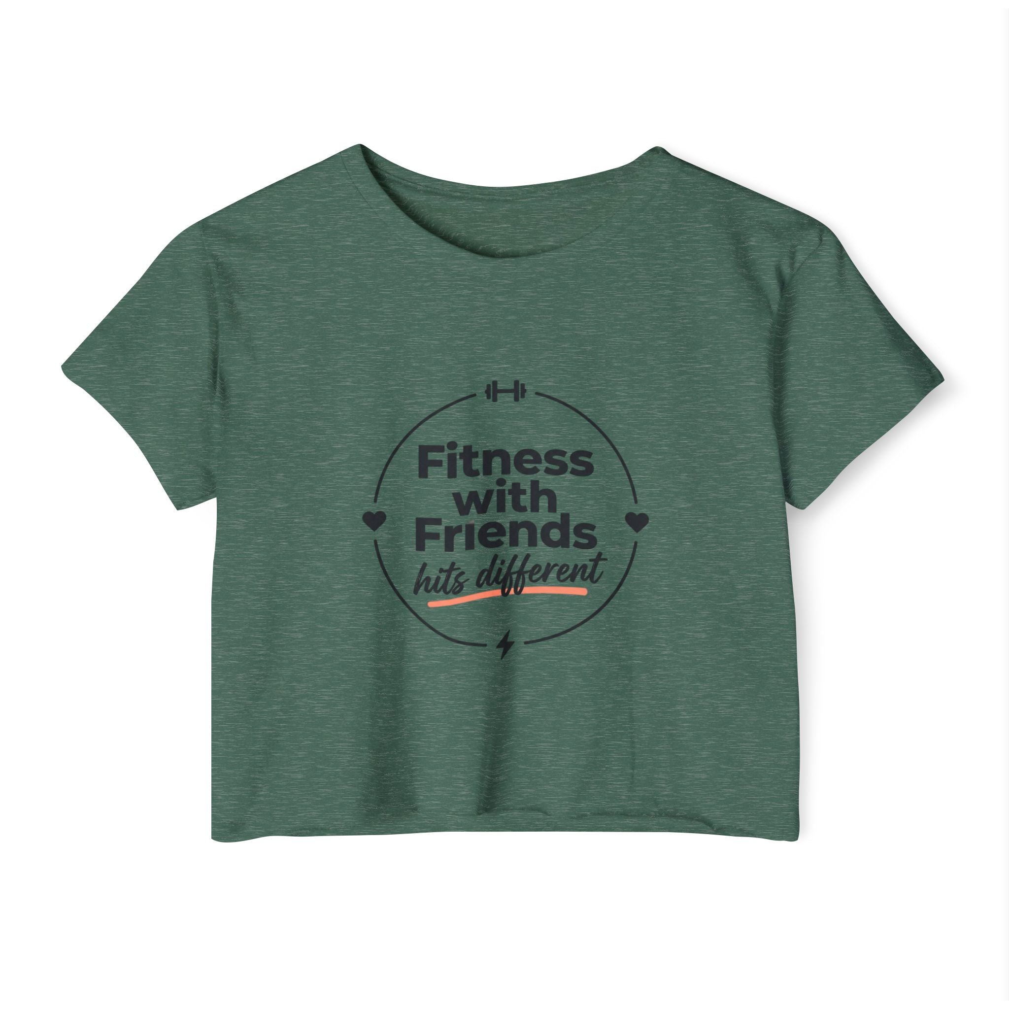 Fitness with Friends Women's Festival Crop Top