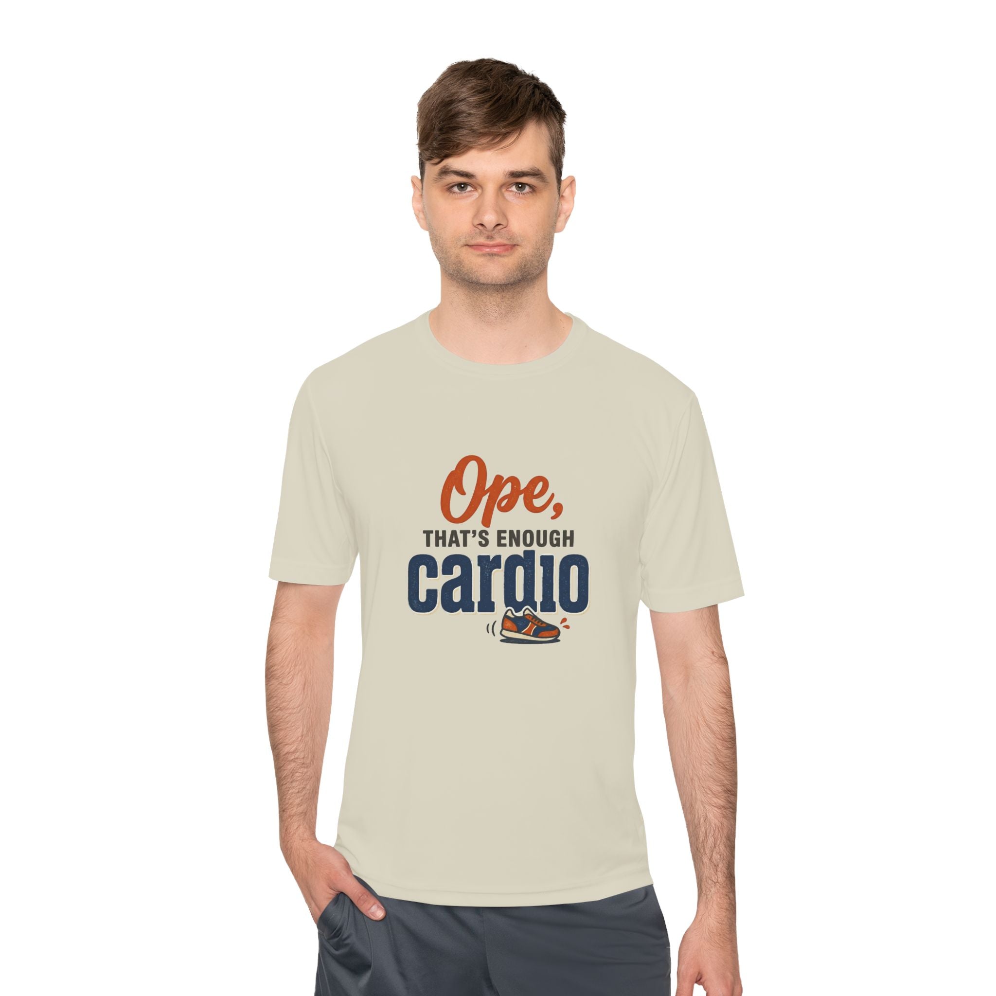 Ope, That's Enough Cardio Unisex Moisture Wicking Tee