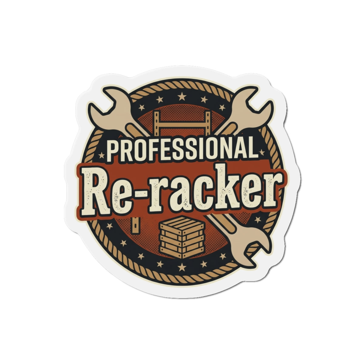 Professional Re-Racker Die-Cut Magnets