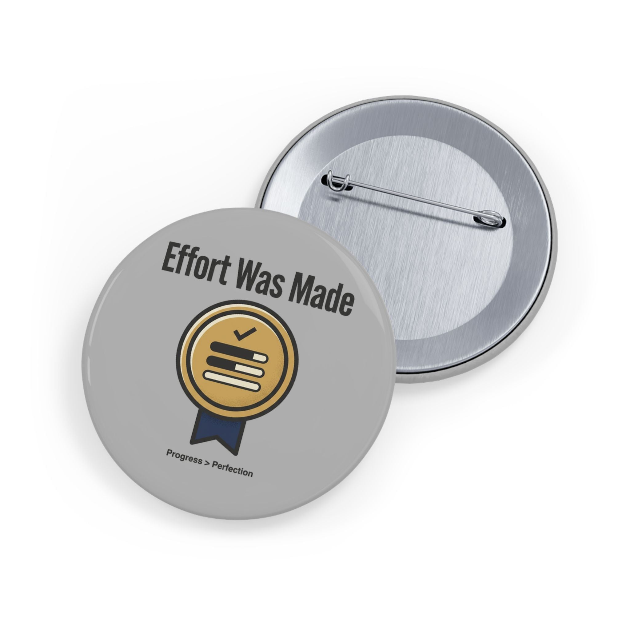 Effort was Made Round Pins