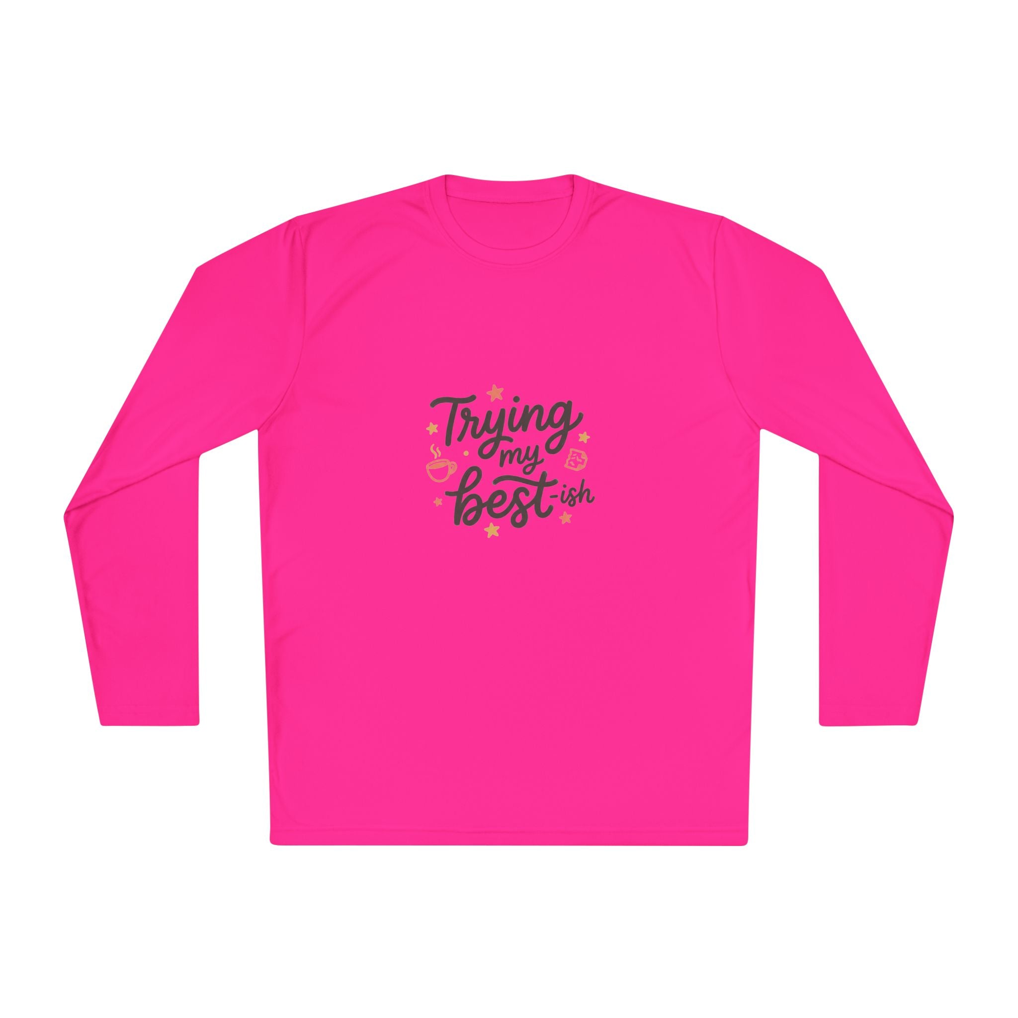 Trying My Best-ish Unisex Lightweight Long Sleeve Tee