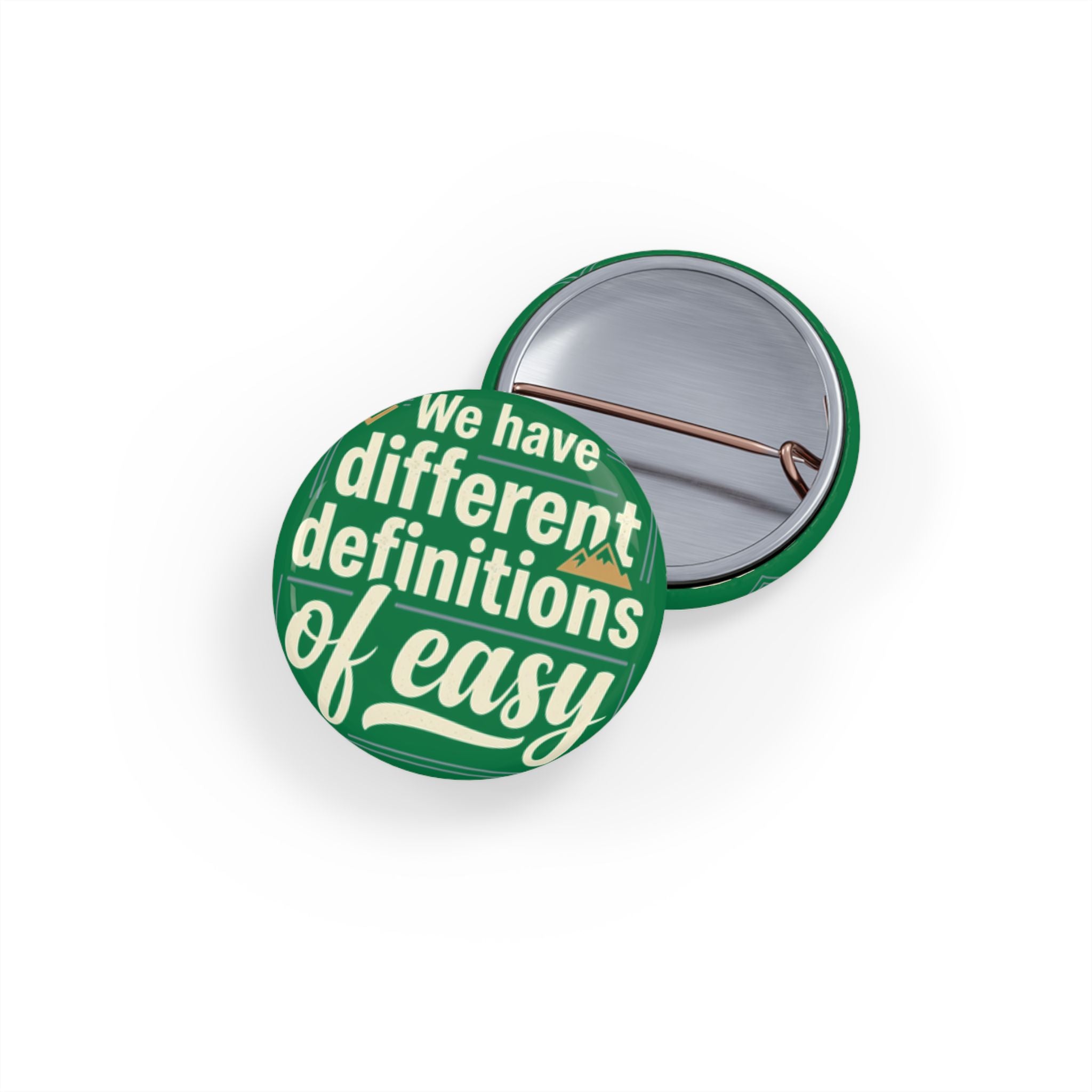 We Have Different Definitions of Easy Round Pins