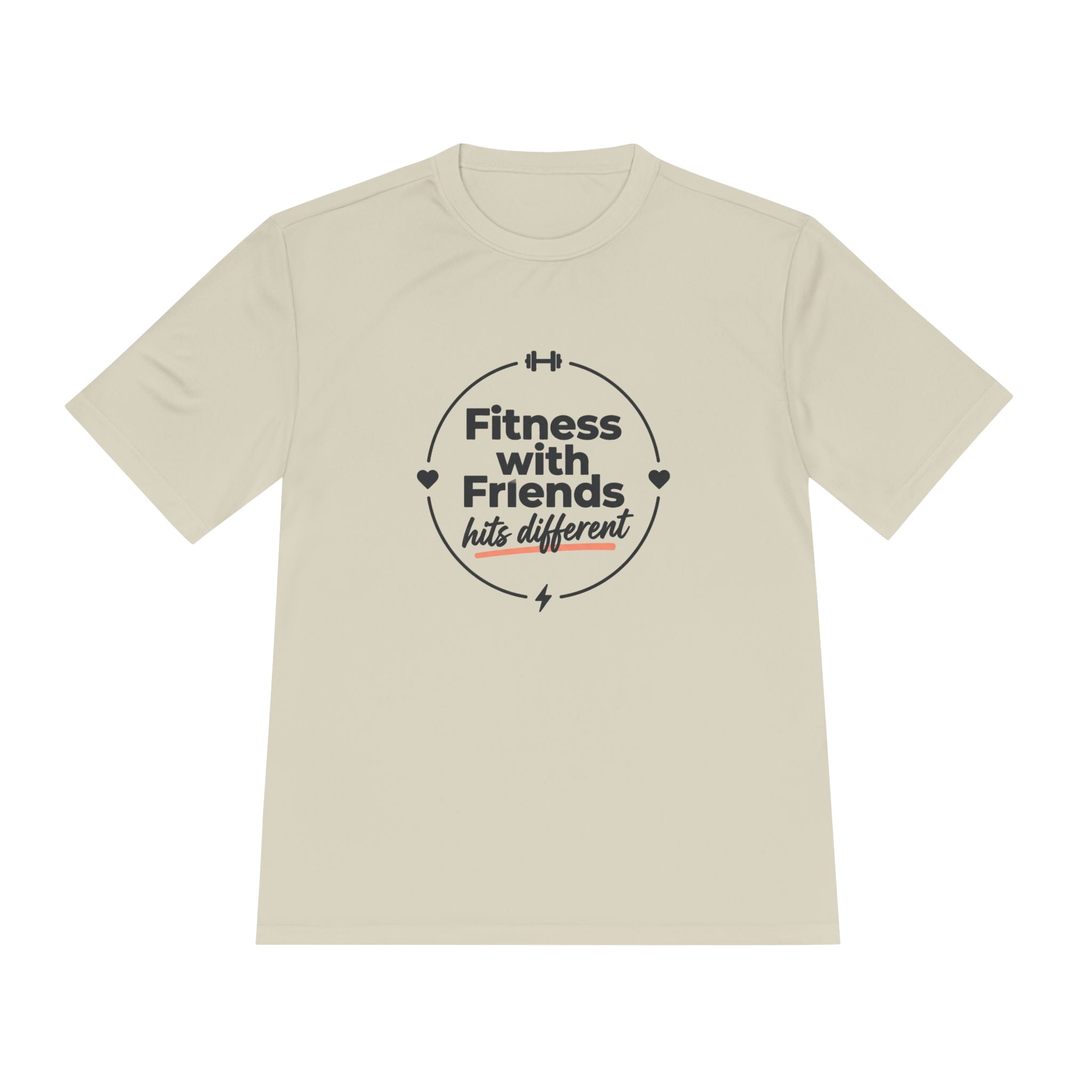 Fitness with Friends Unisex Moisture Wicking Tee