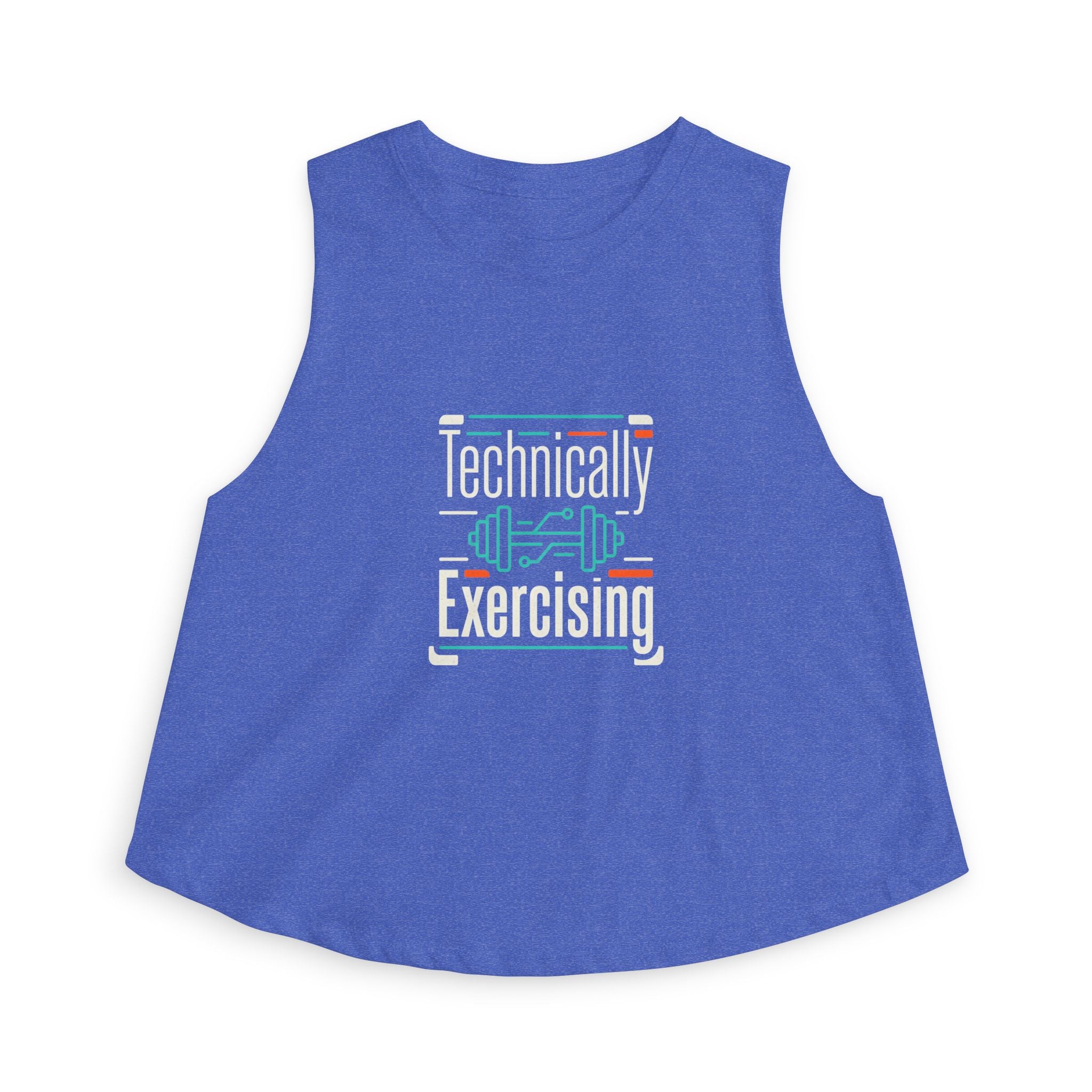 Technically Exercising Women's Crop Top