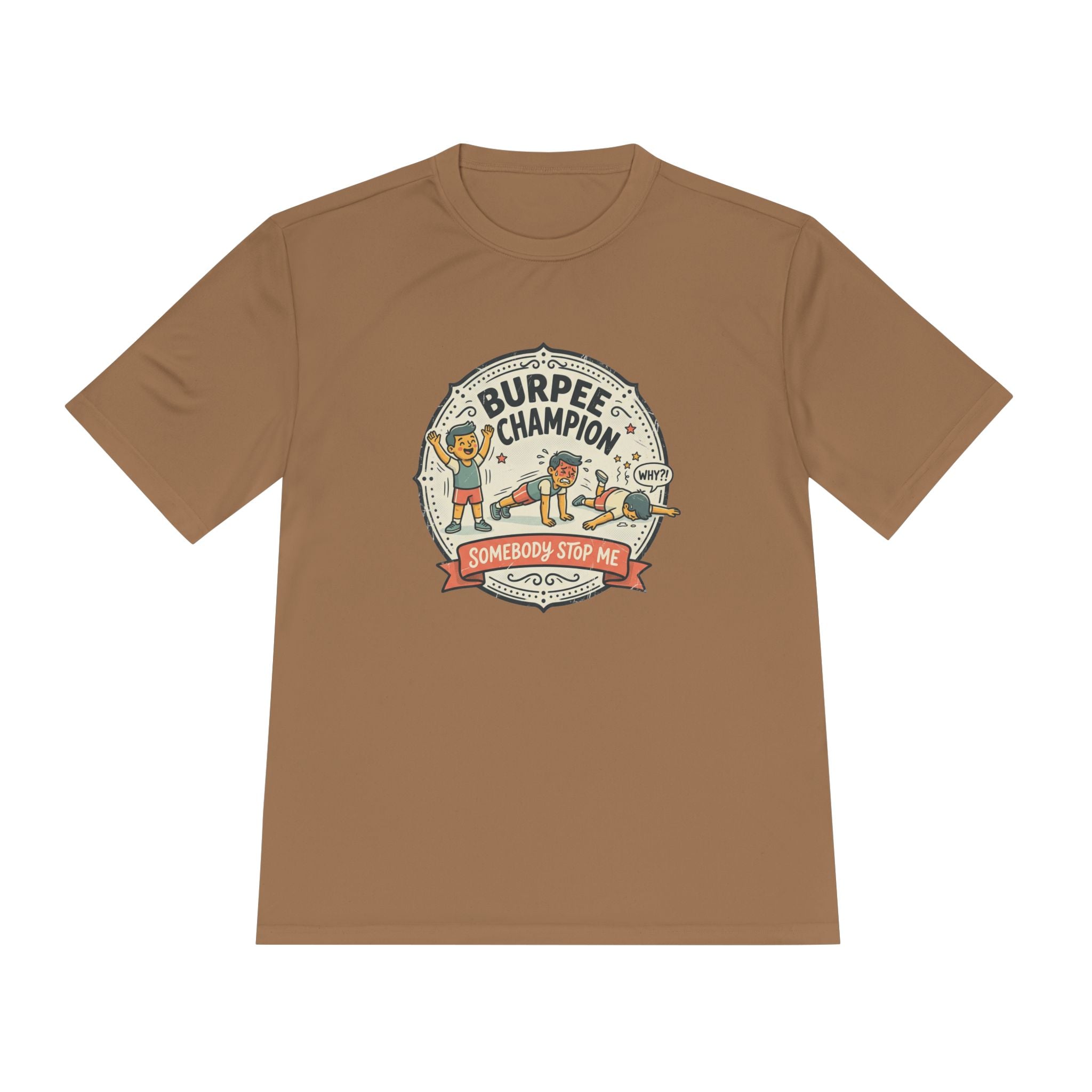 Burpee Champion Unisex Moisture Wicking Tee