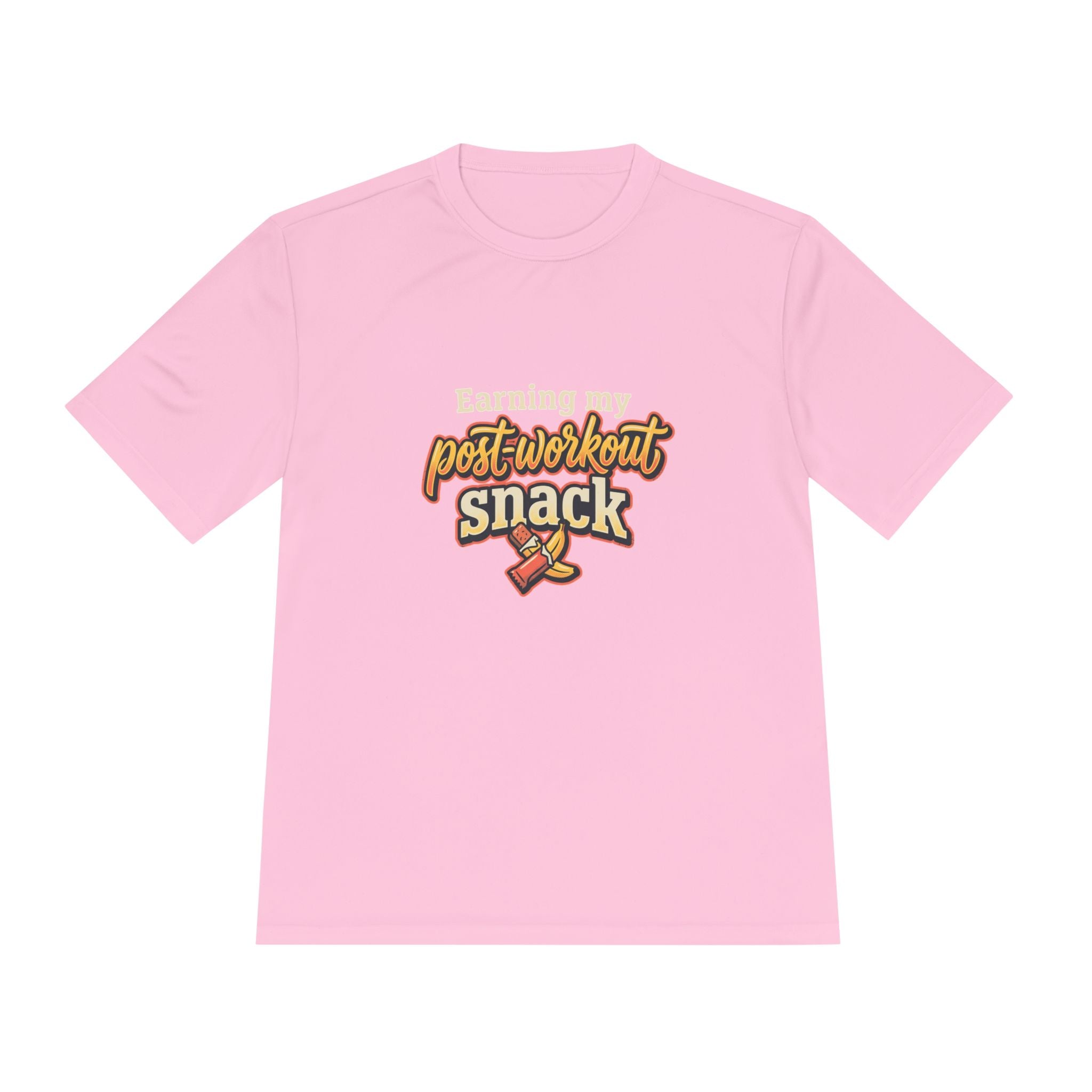 Earning My Post-Workout Snack Unisex Moisture Wicking Tee