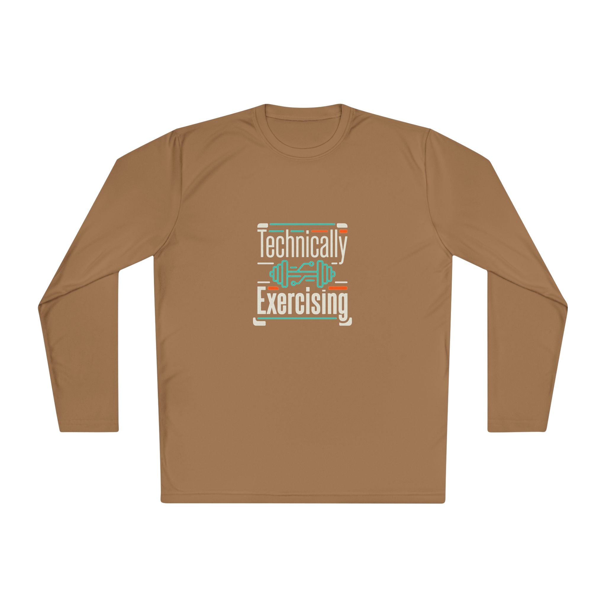 Technically Exercising Unisex Lightweight Long Sleeve Tee