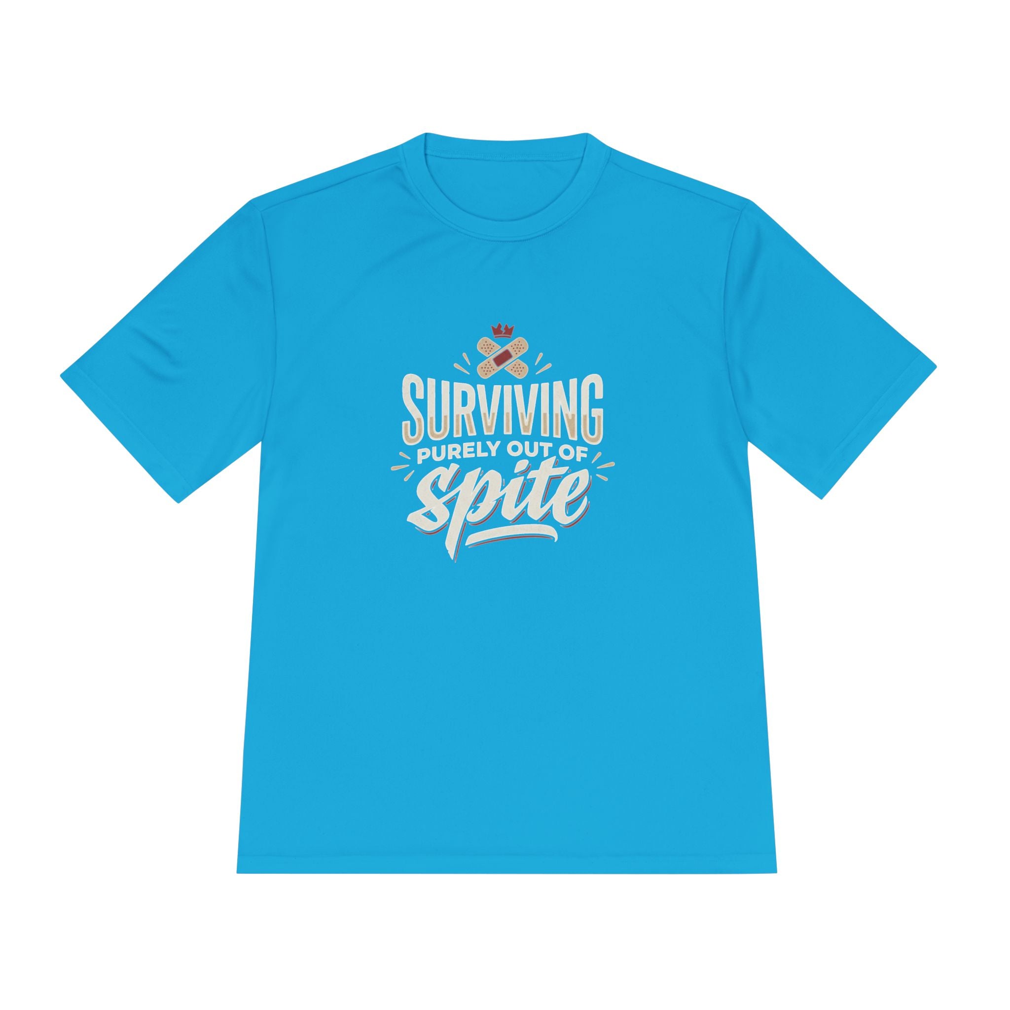 Surviving Purely Out of Spite Unisex Moisture Wicking Tee