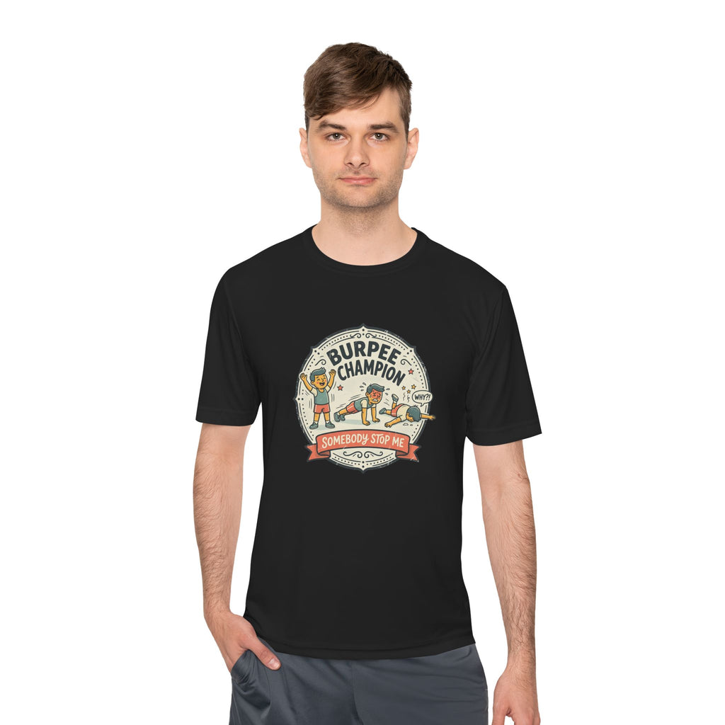 Burpee Champion Unisex Moisture Wicking Tee
