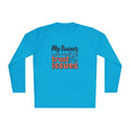 My Trainer is Why I Have Trust Issues Unisex Lightweight Long Sleeve Tee