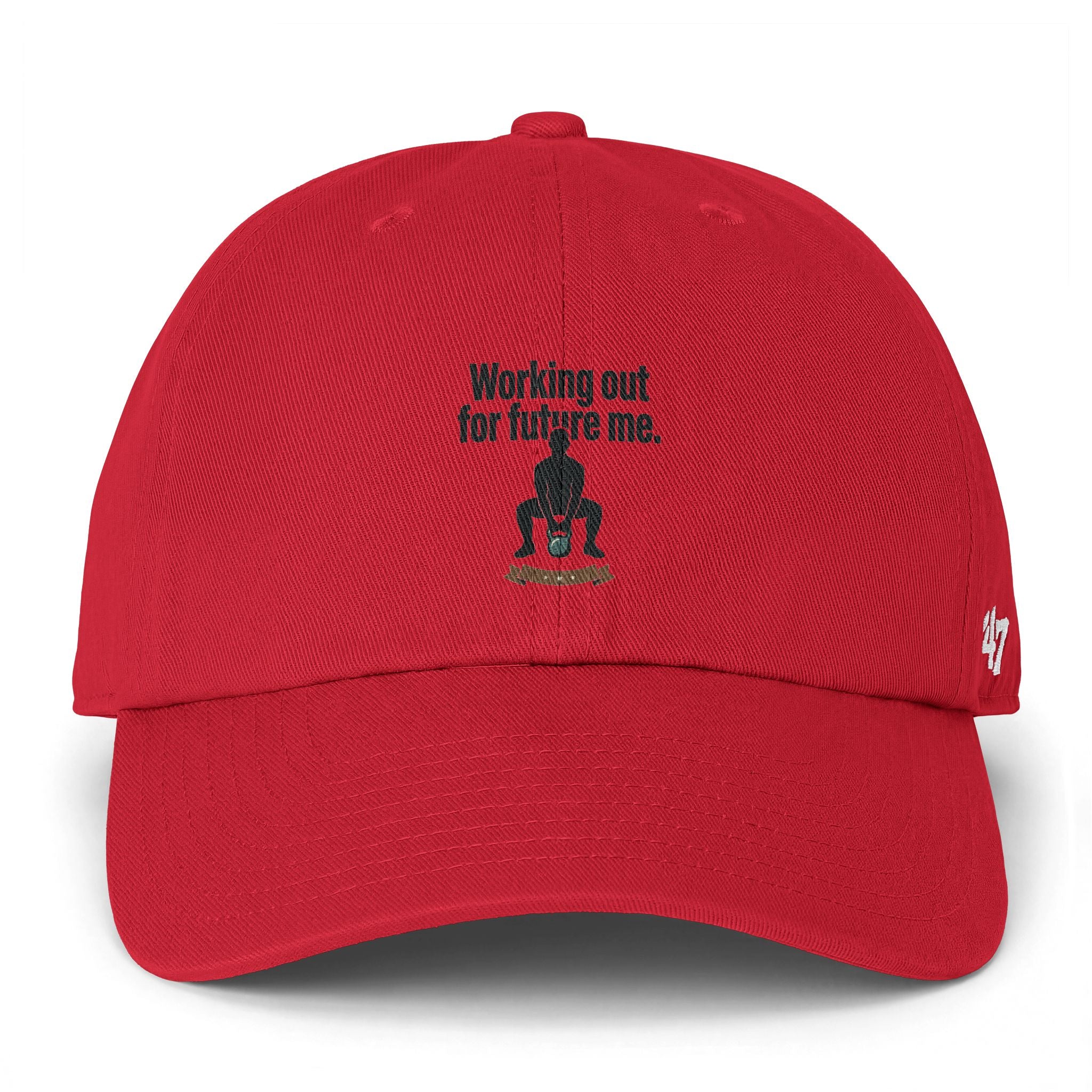 Working Out For Future Me Clean Up Cap