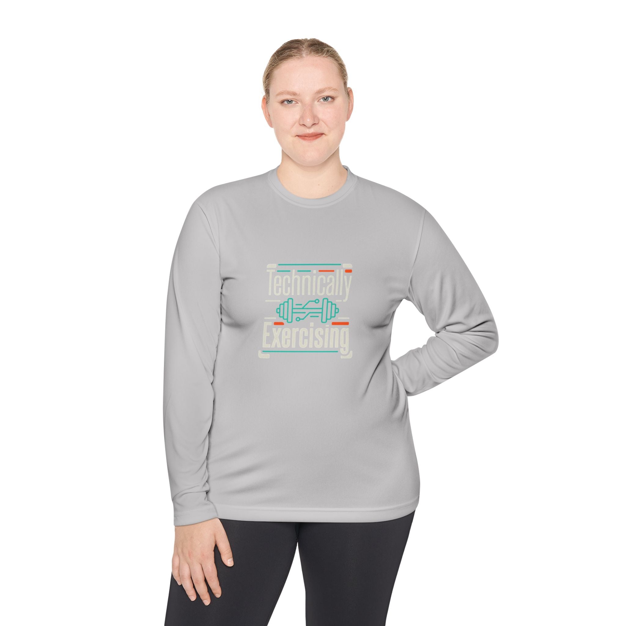 Technically Exercising Unisex Lightweight Long Sleeve Tee