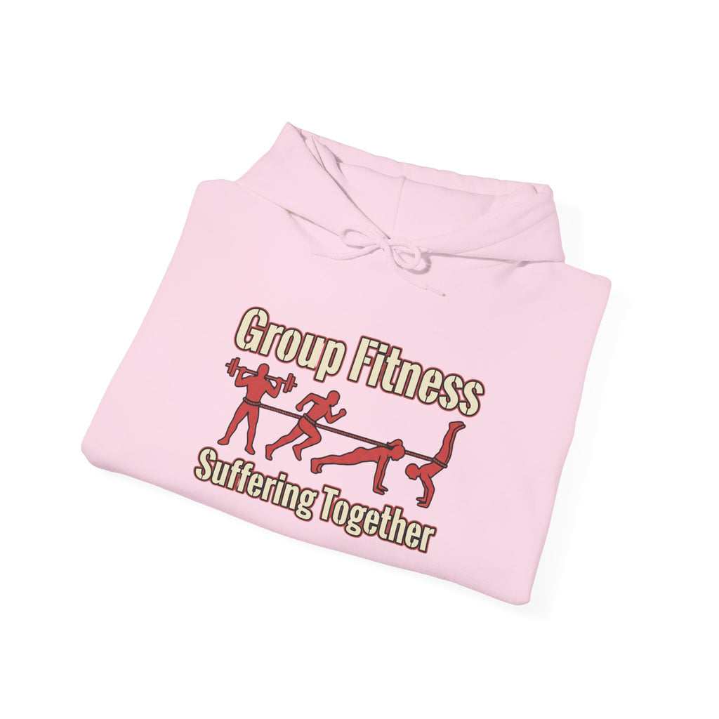 Group Fitness Suffering Together Unisex Heavy Blend™ Hooded Sweatshirt