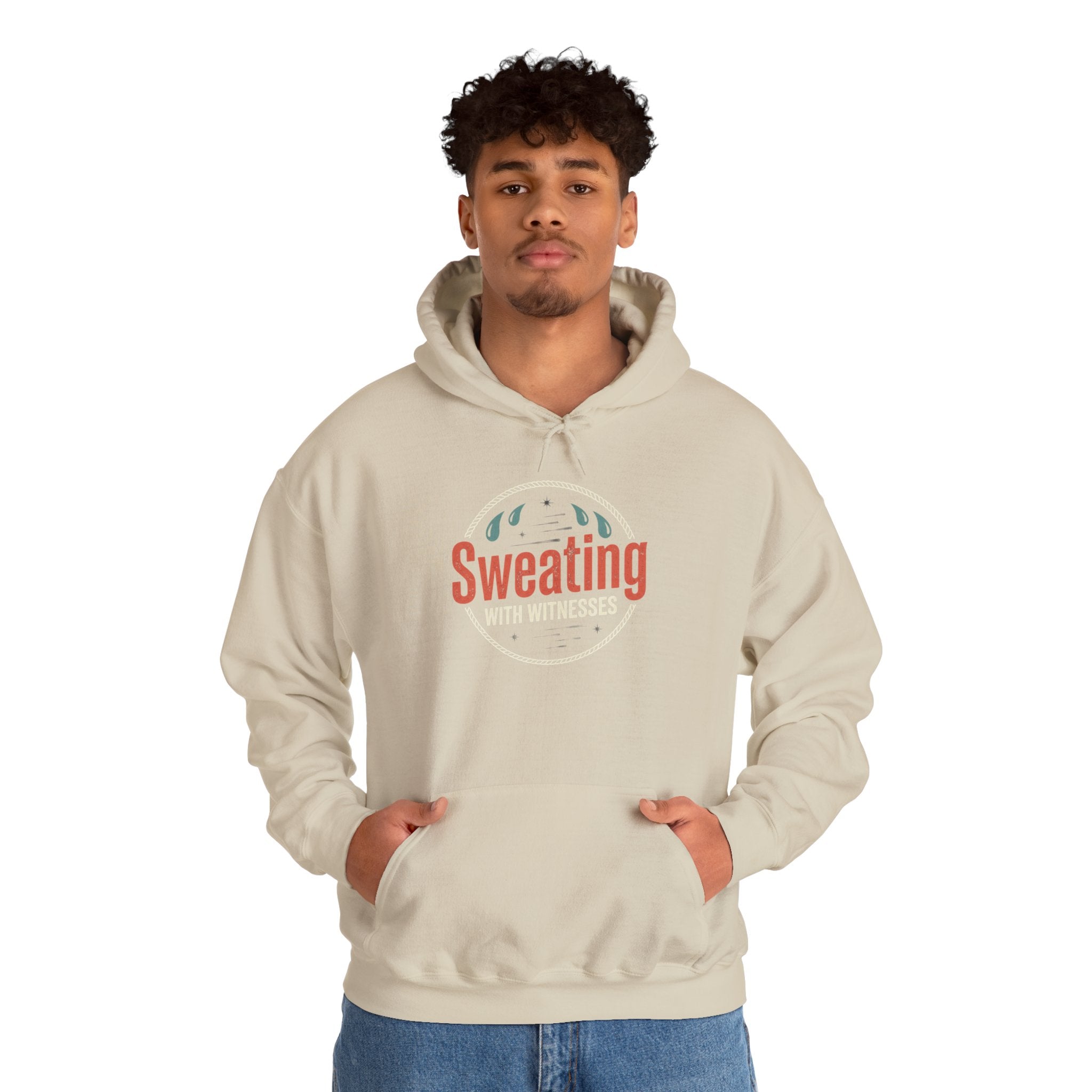 Sweating with Witnesses Unisex Heavy Blend™ Hooded Sweatshirt