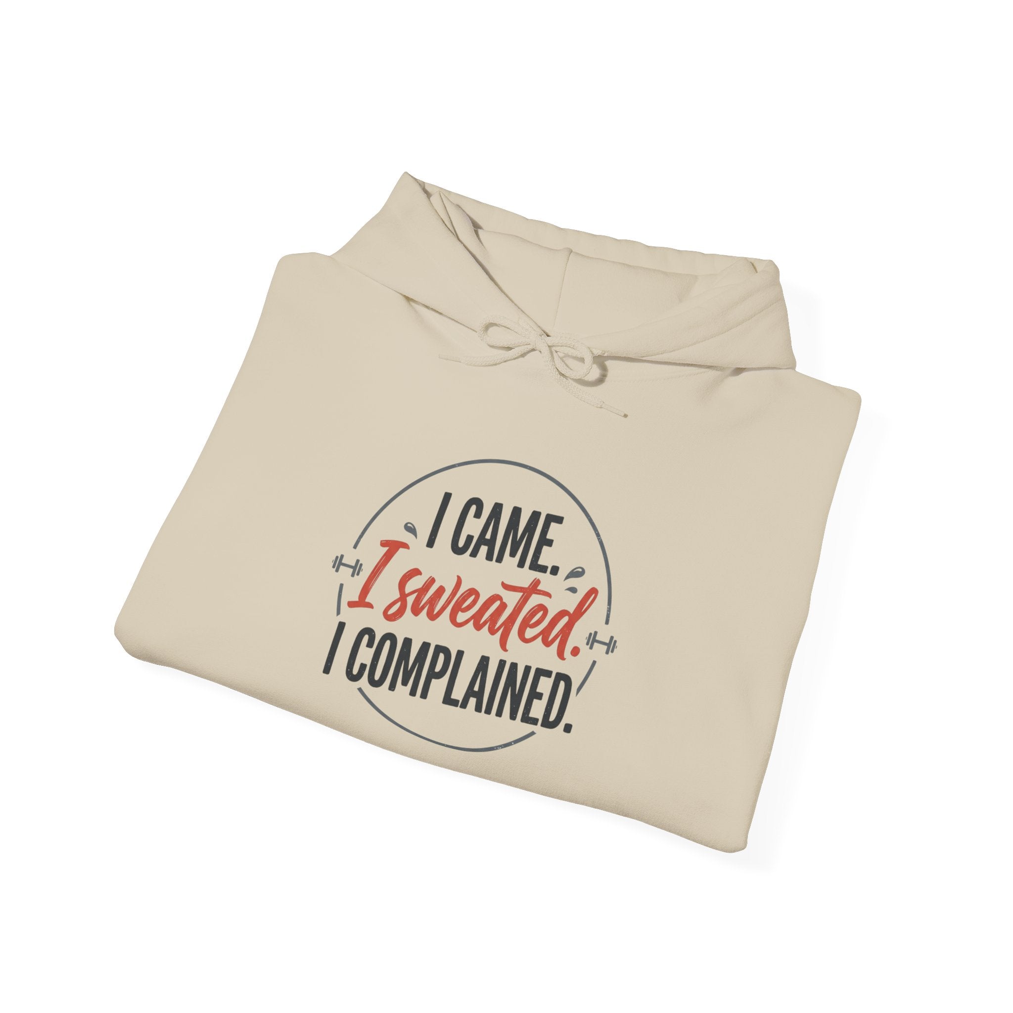 I Came I Sweated I Complained Unisex Heavy Blend™ Hooded Sweatshirt