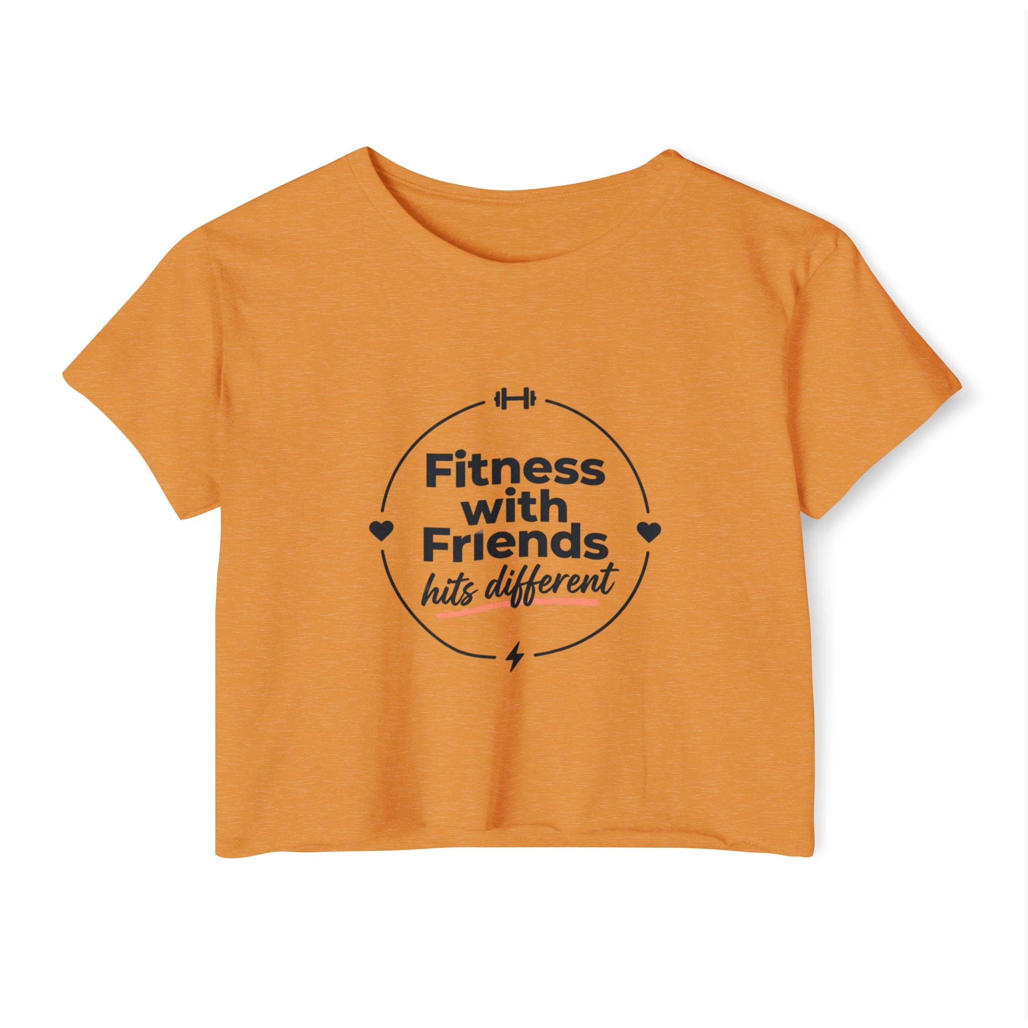 Fitness with Friends Women's Festival Crop Top