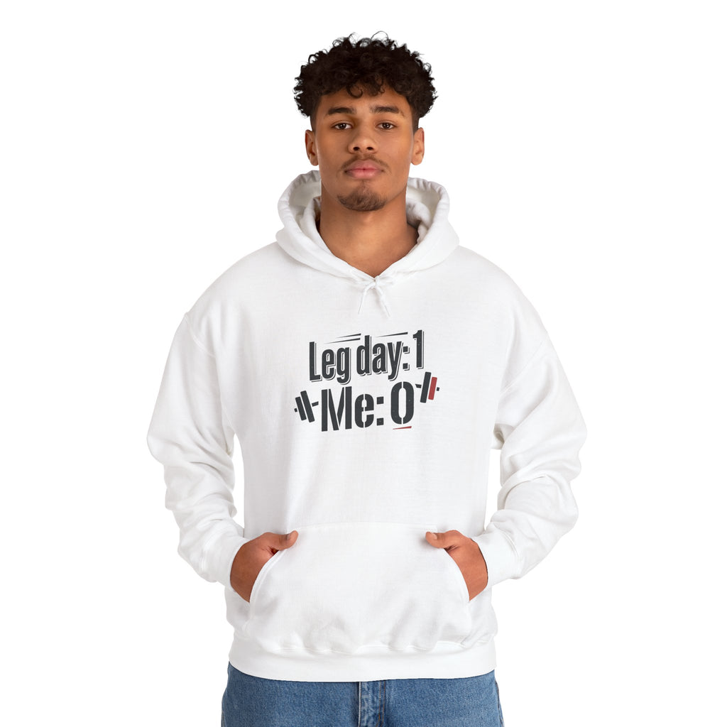 Leg Day Unisex Heavy Blend™ Hooded Sweatshirt