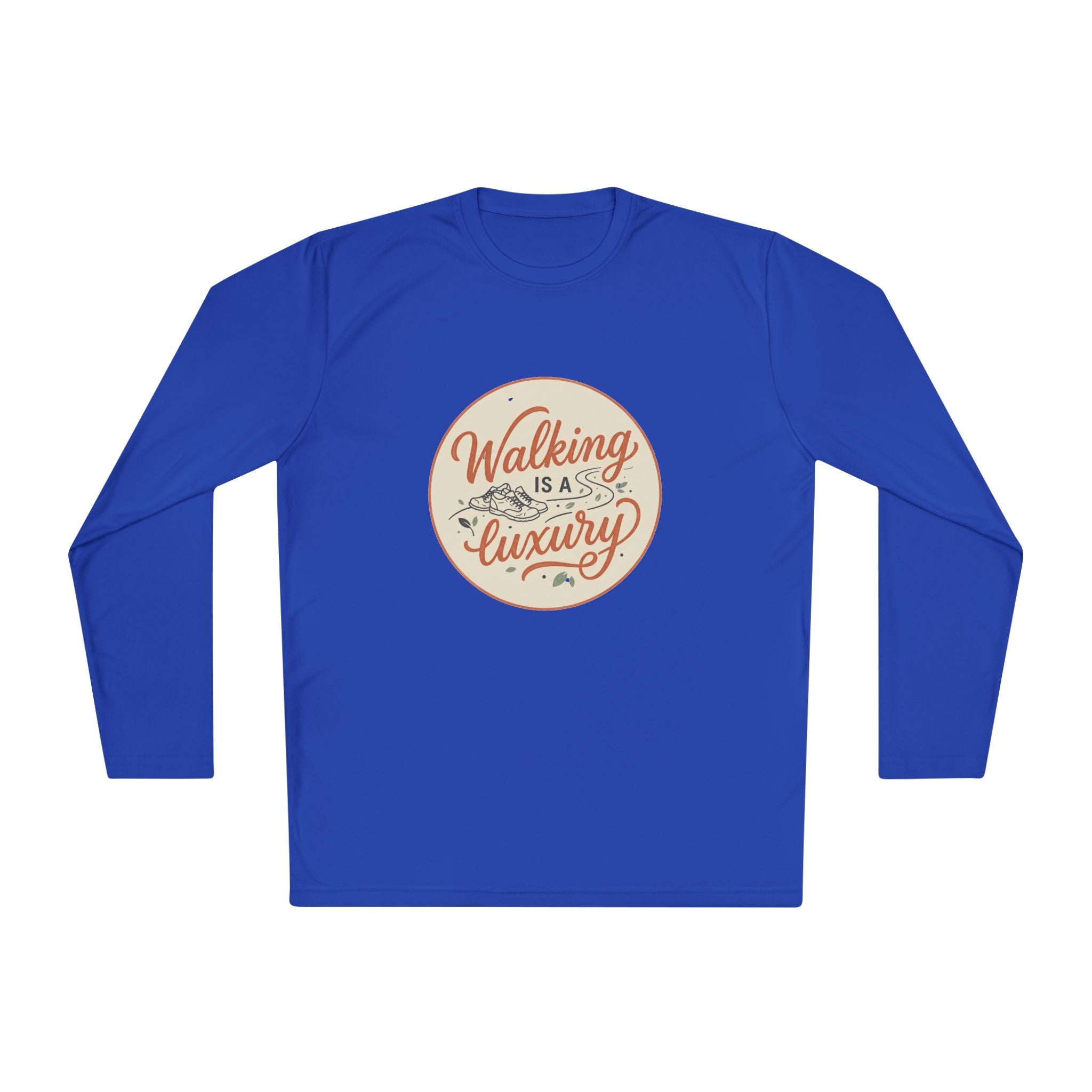 Walking is a Luxury Unisex Lightweight Long Sleeve Tee