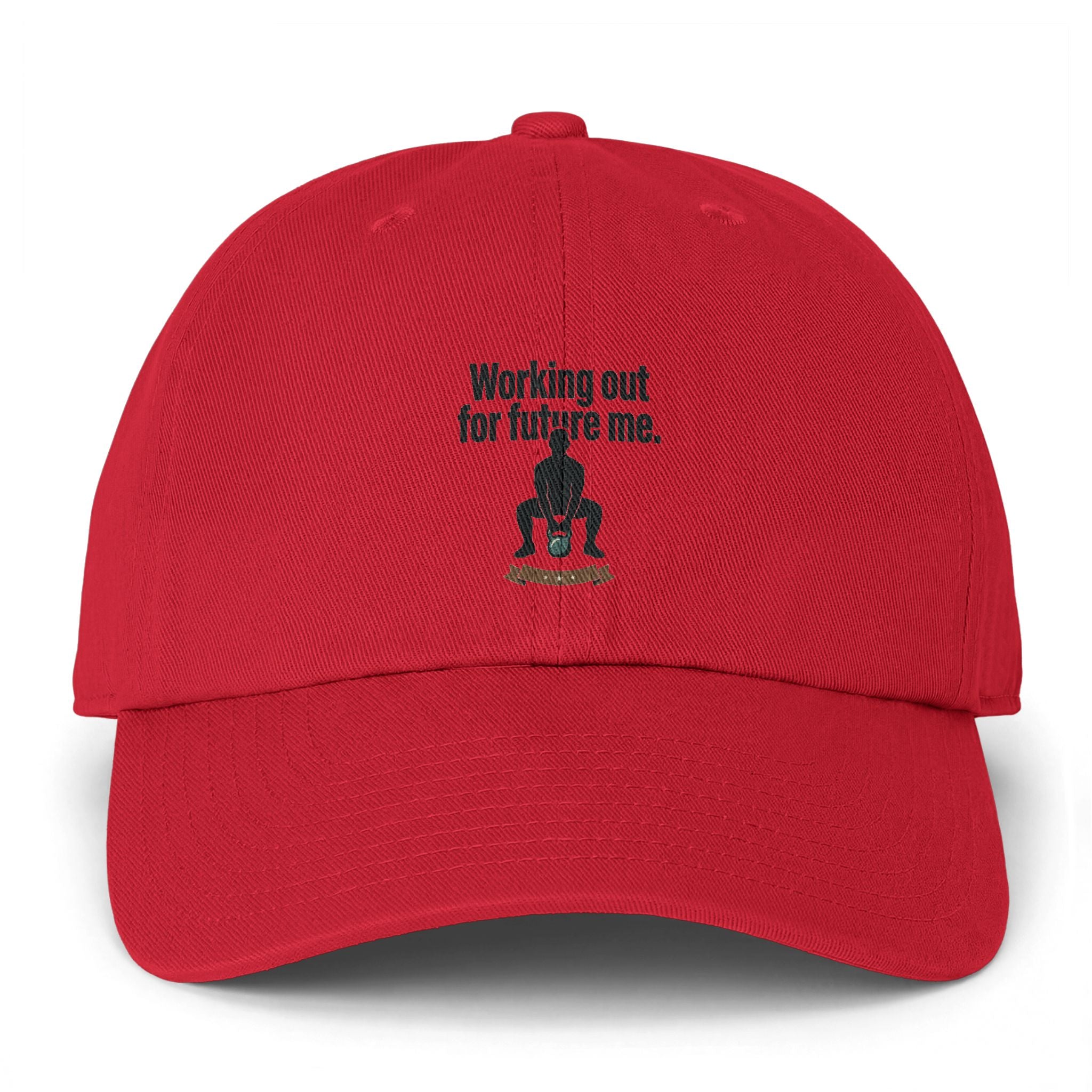 Working Out For Future Me Clean Up Cap