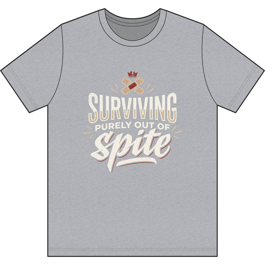 Surviving Purely Out of Spite Dri-Power 100% Polyester T-Shirt