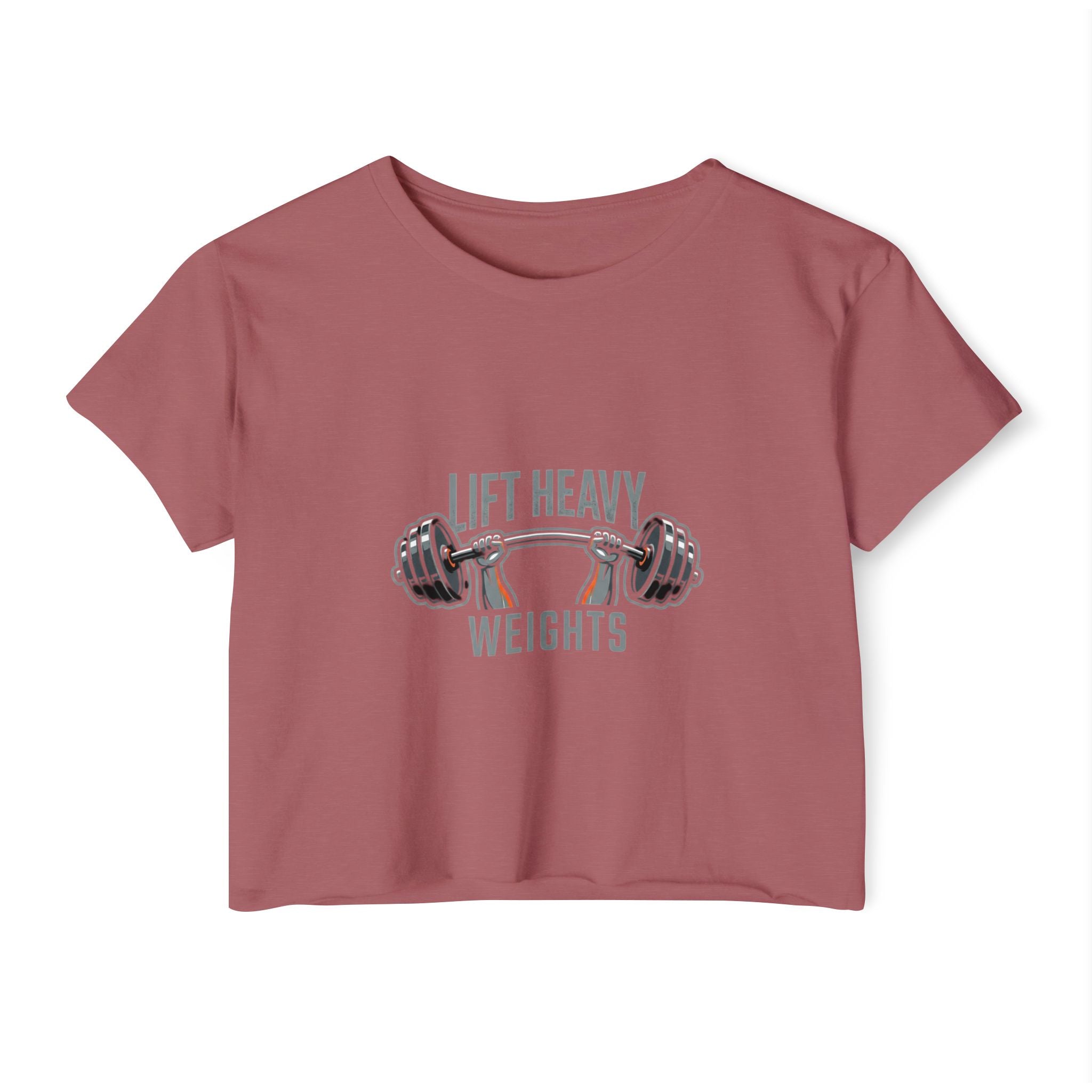 Lift Heavy Weights Women's Festival Crop Top