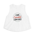 I Came I Sweated I Complained Women's Crop Top