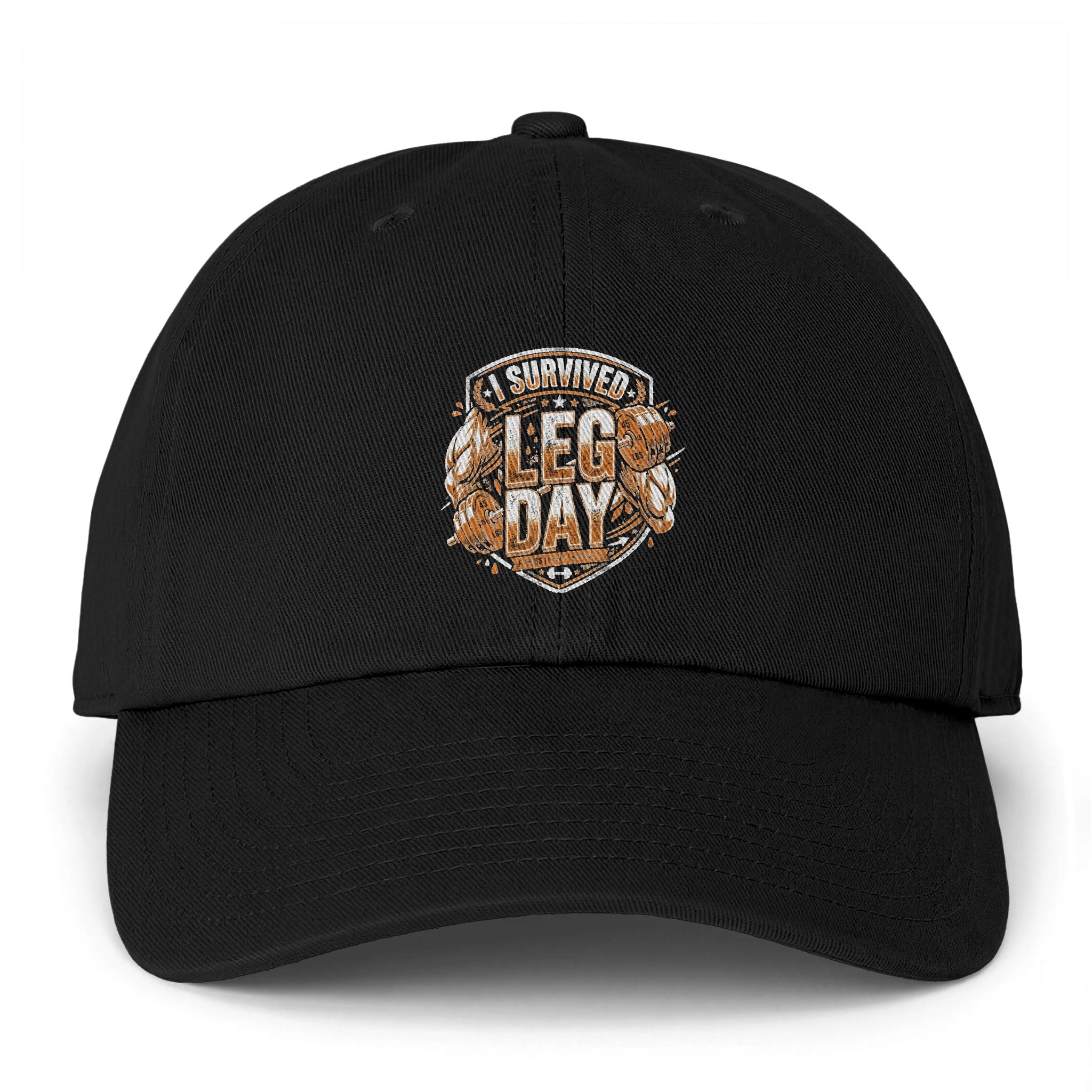 I Survived Leg Day Clean Up Cap