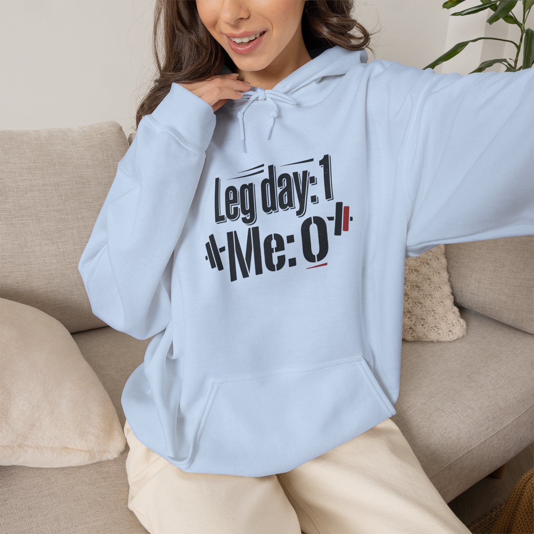 Leg Day Unisex Heavy Blend™ Hooded Sweatshirt