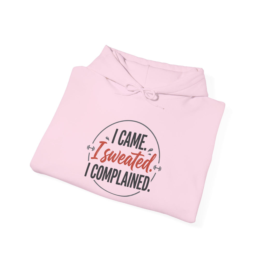 I Came I Sweated I Complained Unisex Heavy Blend™ Hooded Sweatshirt