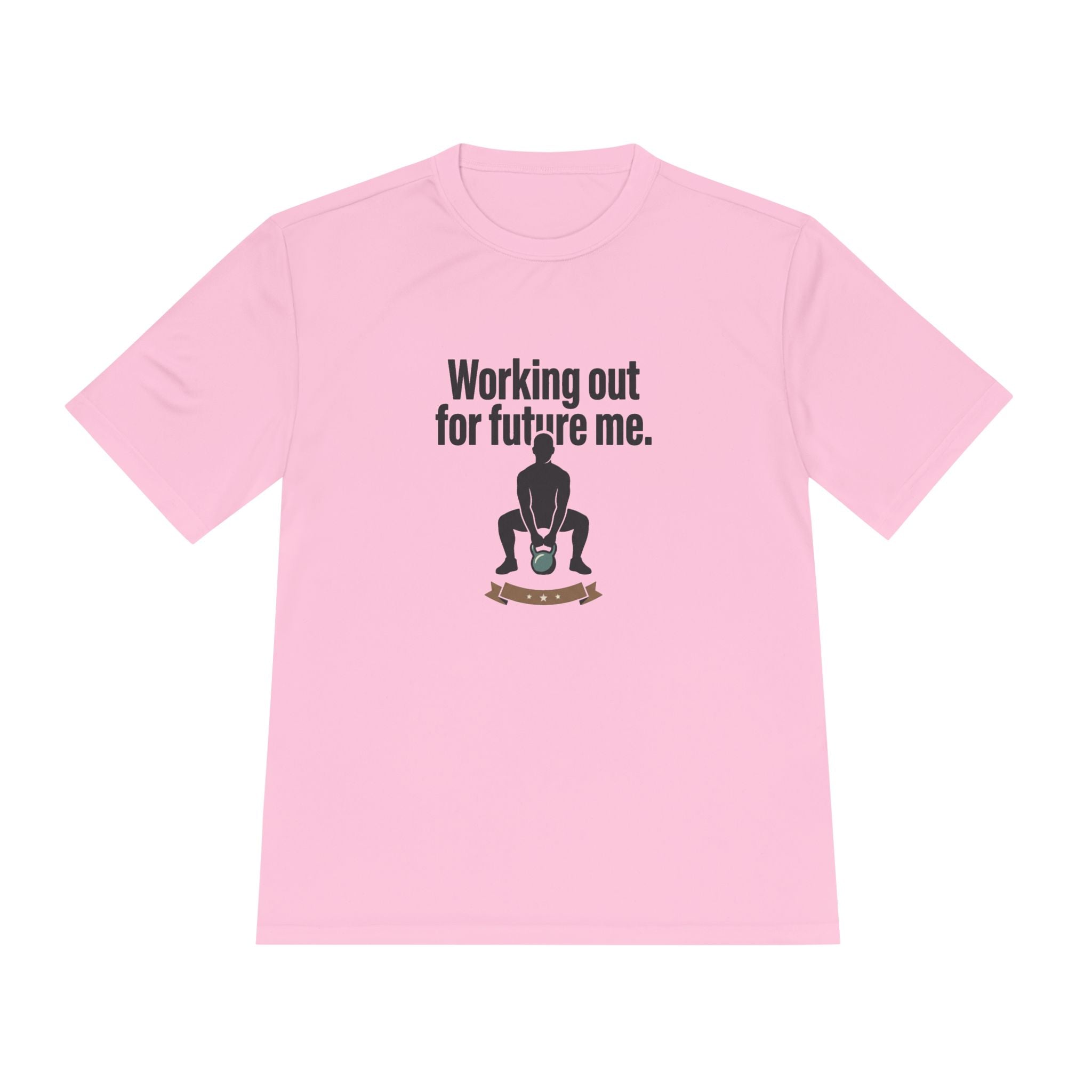 Working Out For Future Me Unisex Moisture Wicking Tee
