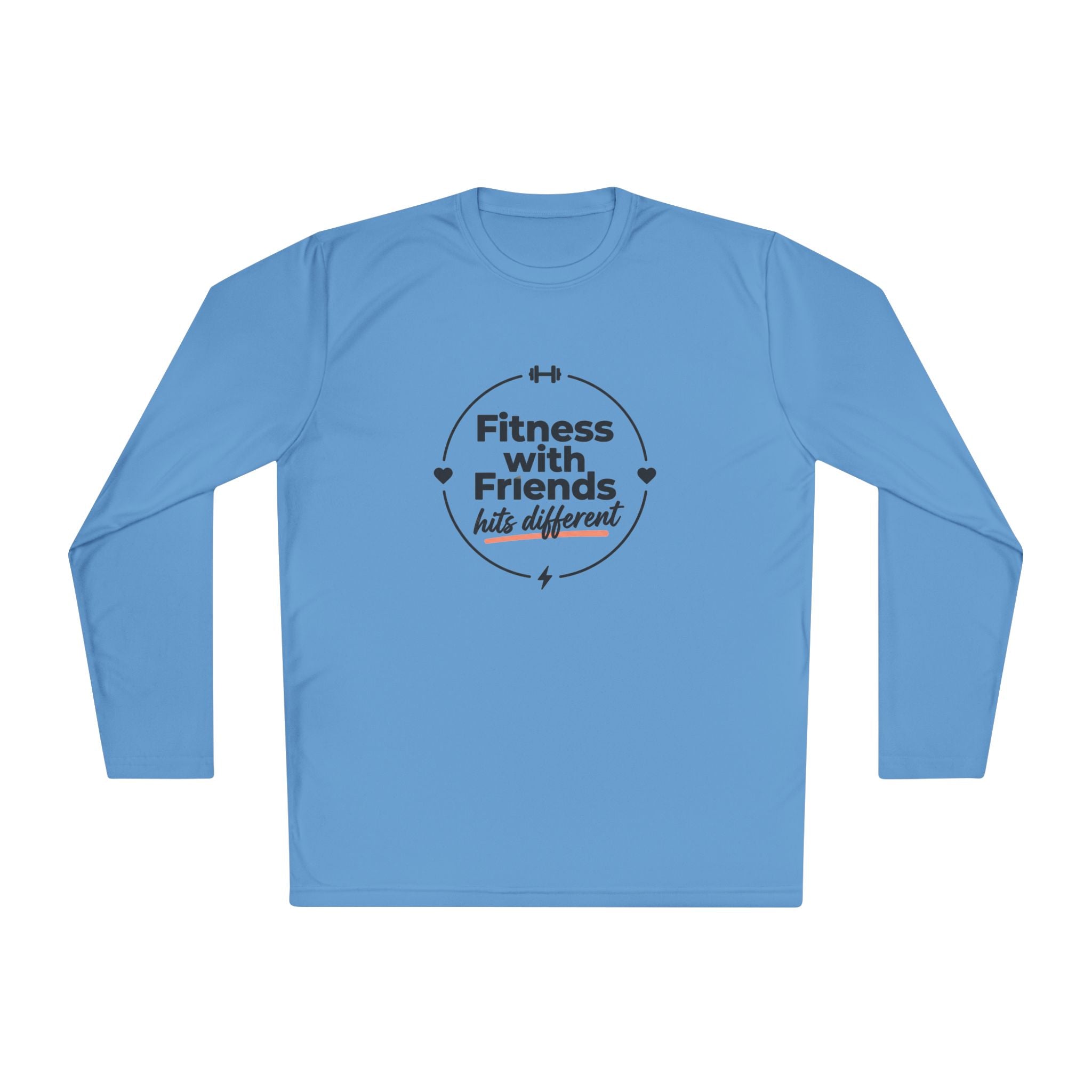 Fitness with Friends Unisex Lightweight Long Sleeve Tee