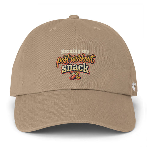 Earning My Post-Workout Snack Clean Up Cap