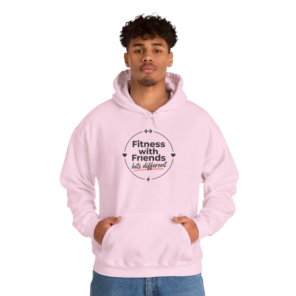 Fitness with Friends Unisex Heavy Blend™ Hooded Sweatshirt