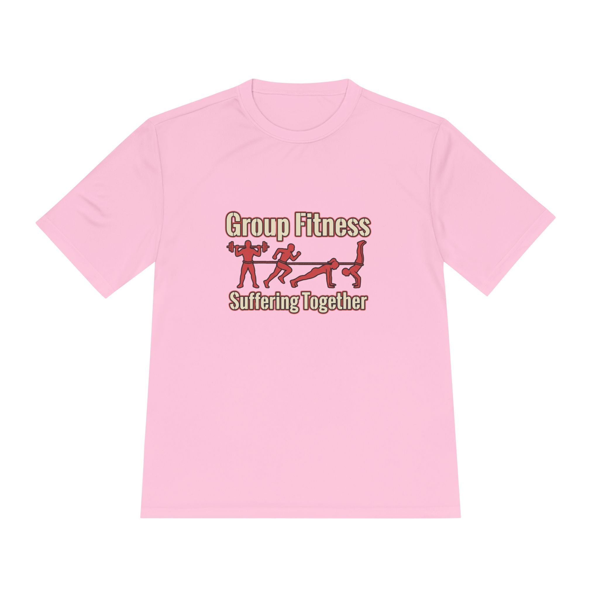 Group Fitness Suffering Together Unisex Moisture Wicking Tee