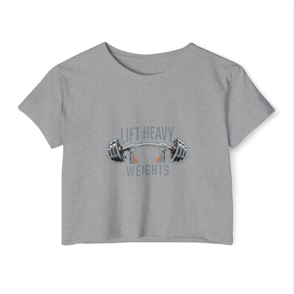 Lift Heavy Weights Women's Festival Crop Top
