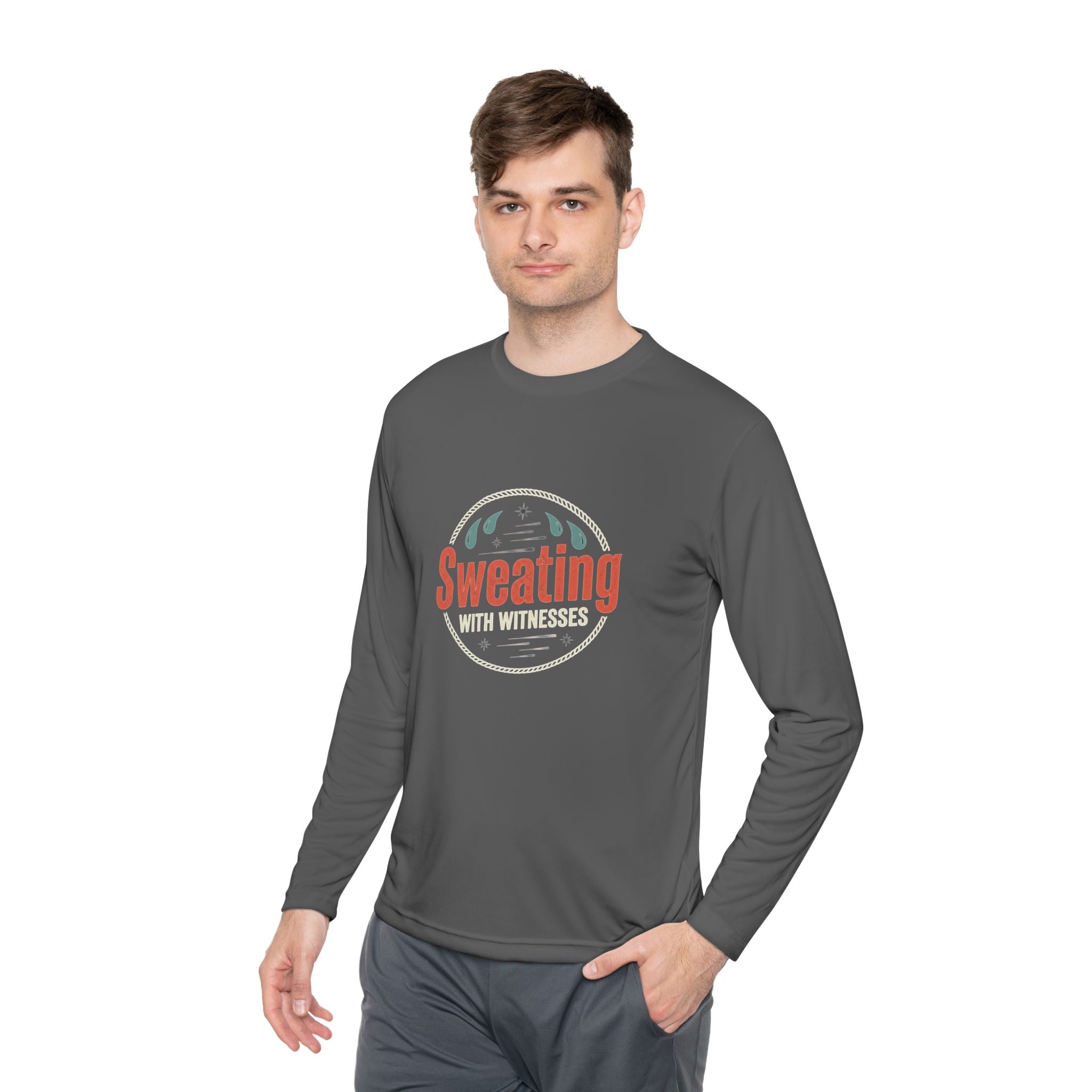 Sweating with Witnesses Unisex Lightweight Long Sleeve Tee