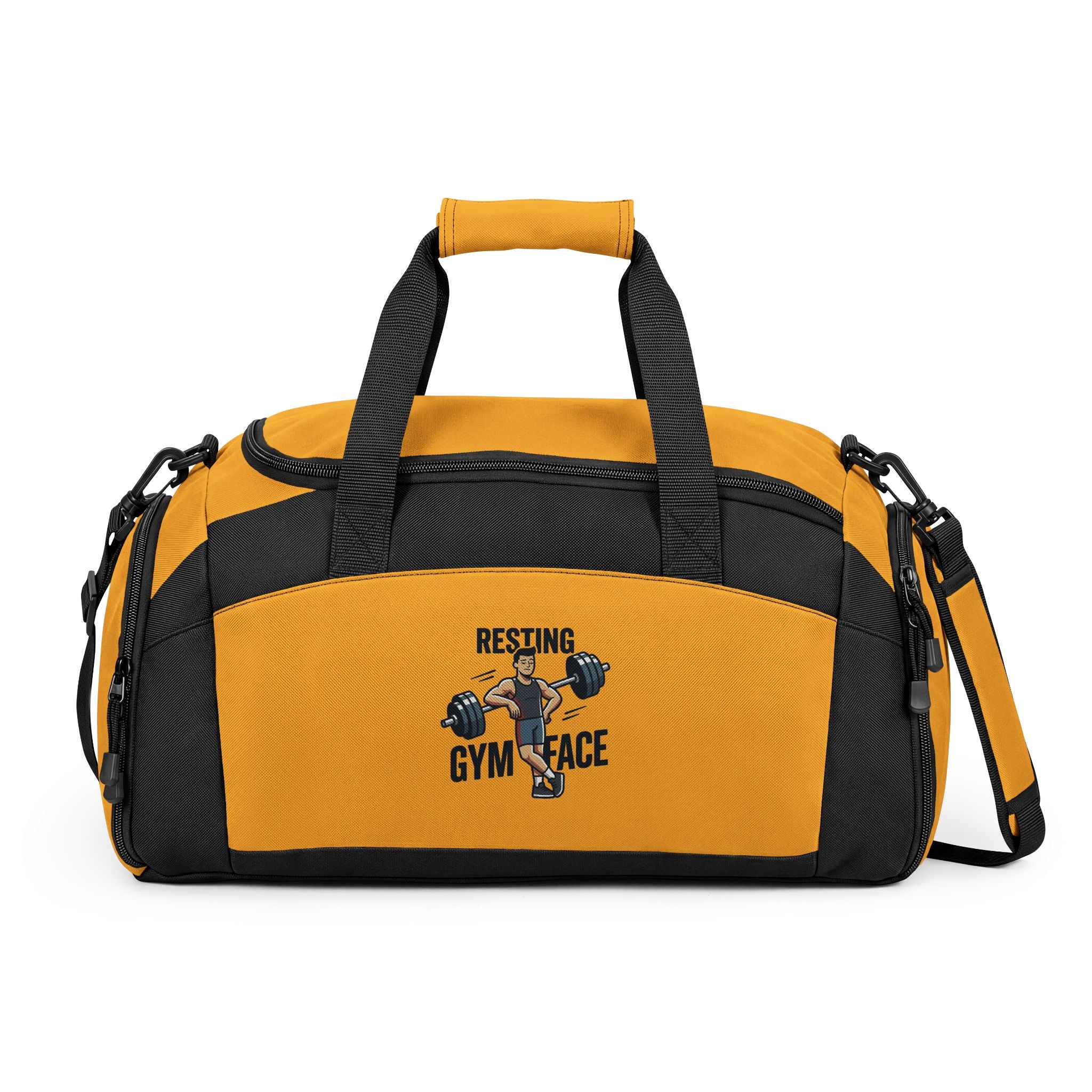 Resting Gym Face Gym Bag