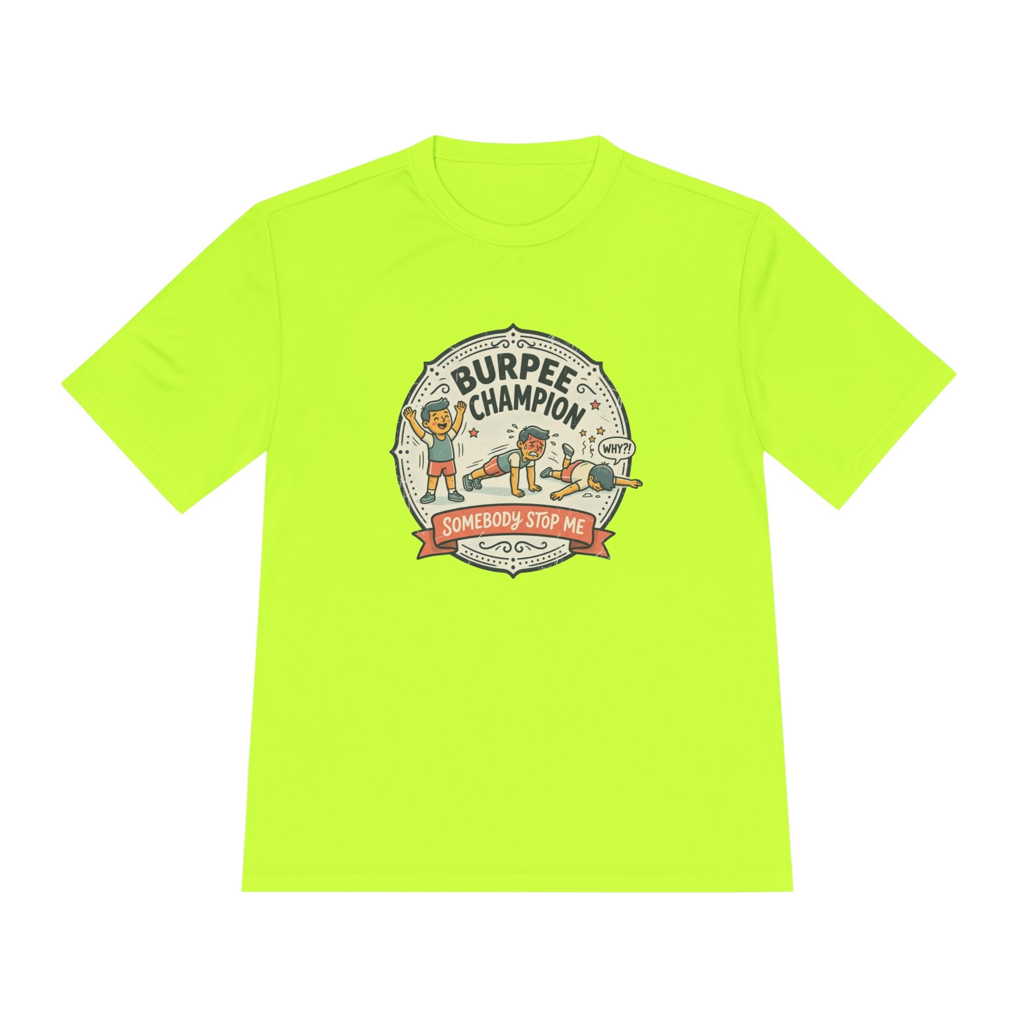 Burpee Champion Unisex Moisture Wicking Tee