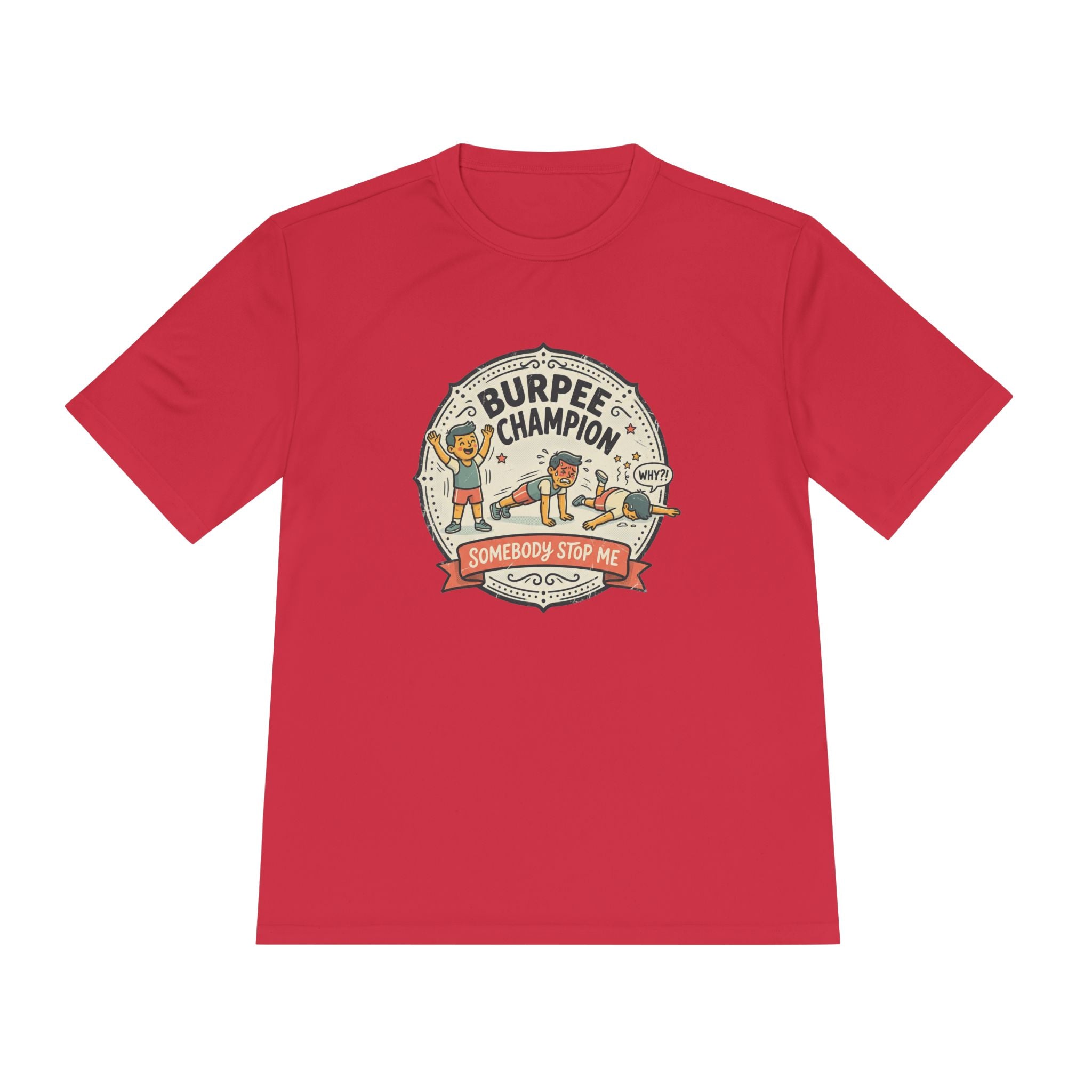 Burpee Champion Unisex Moisture Wicking Tee